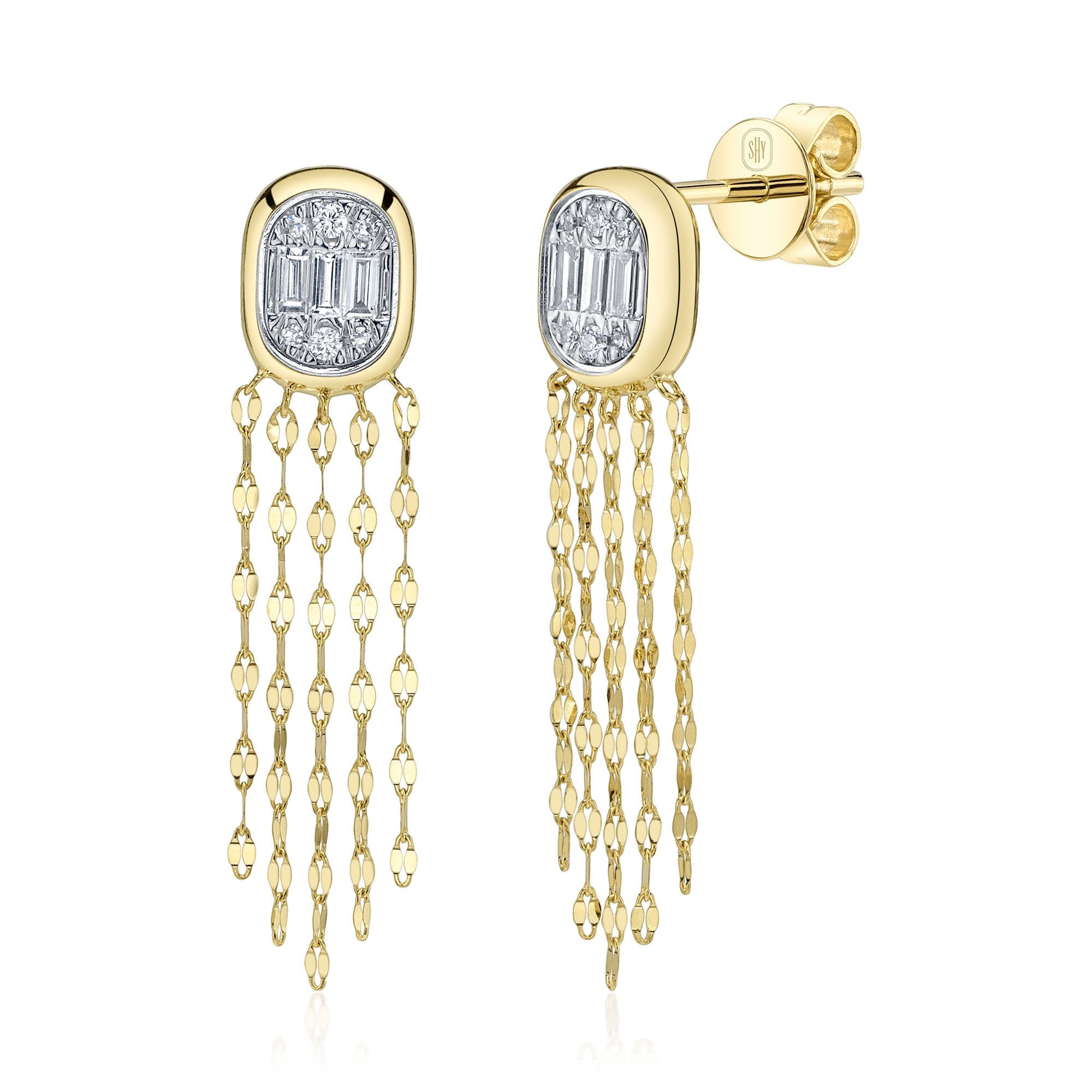 Shy Creation Diamond Earrings