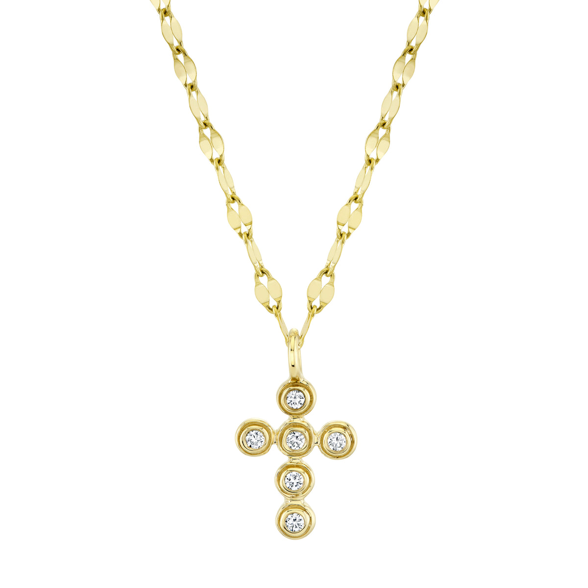 Shy Creation Diamond Cross Pendant