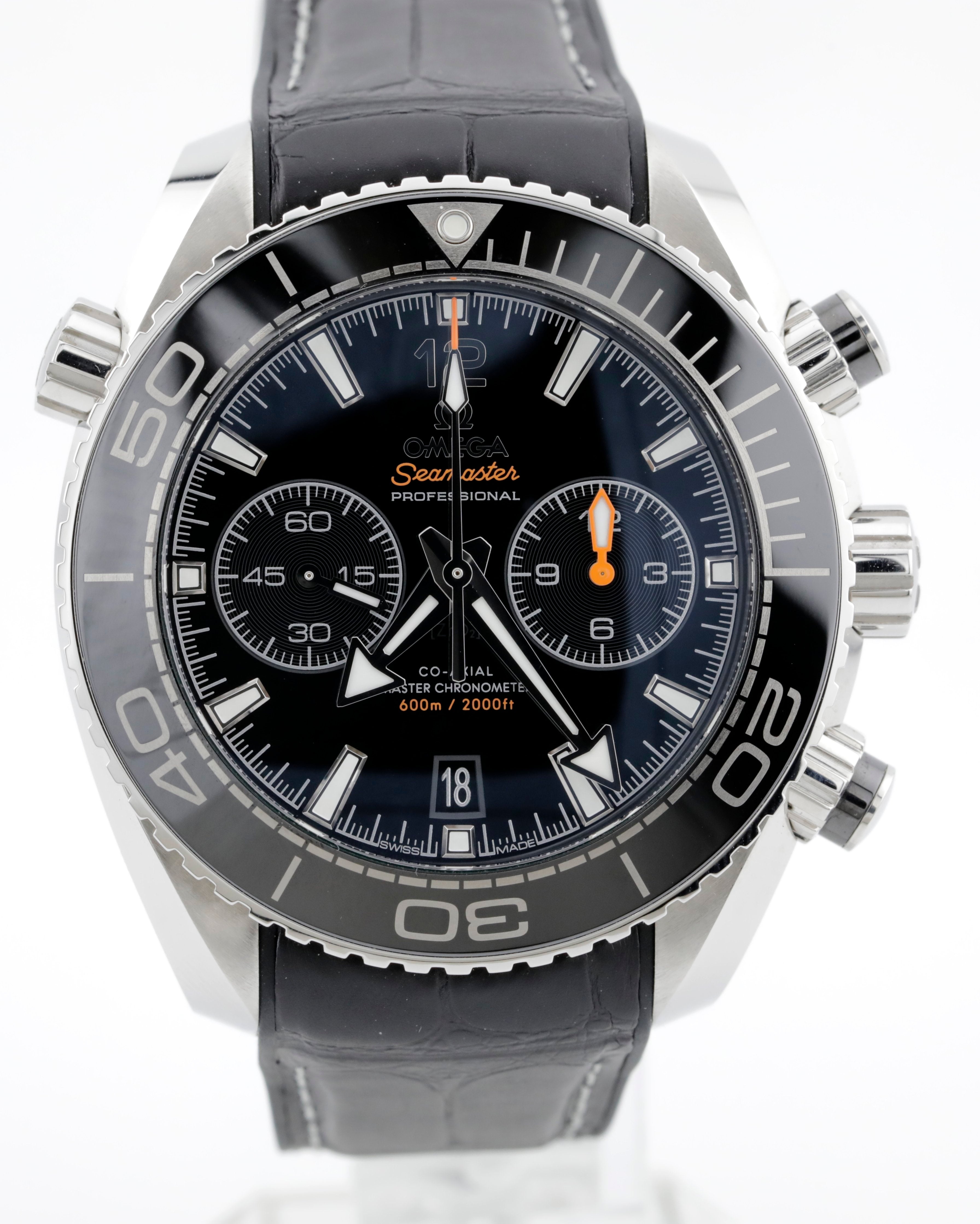 Pre Owned Omega Planet Ocean Chronograph Ref# 21533465101001