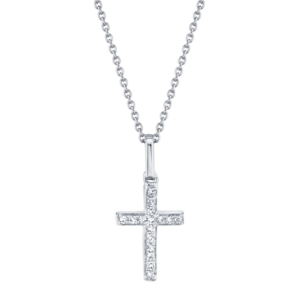Shy Creation Diamond Cross Pendant