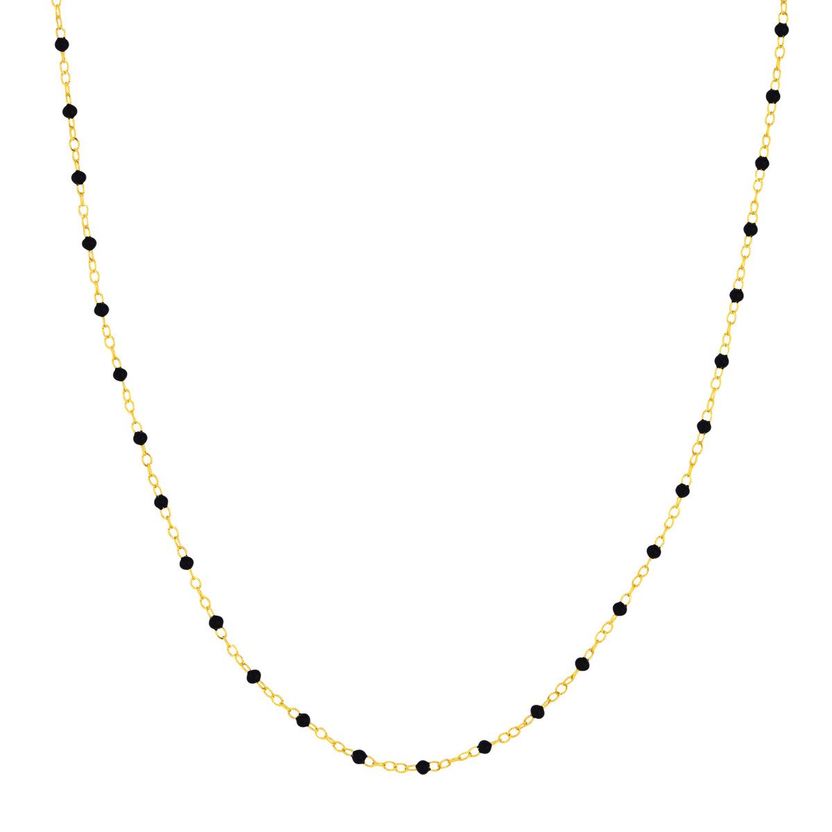 Gold and Enamel Necklace