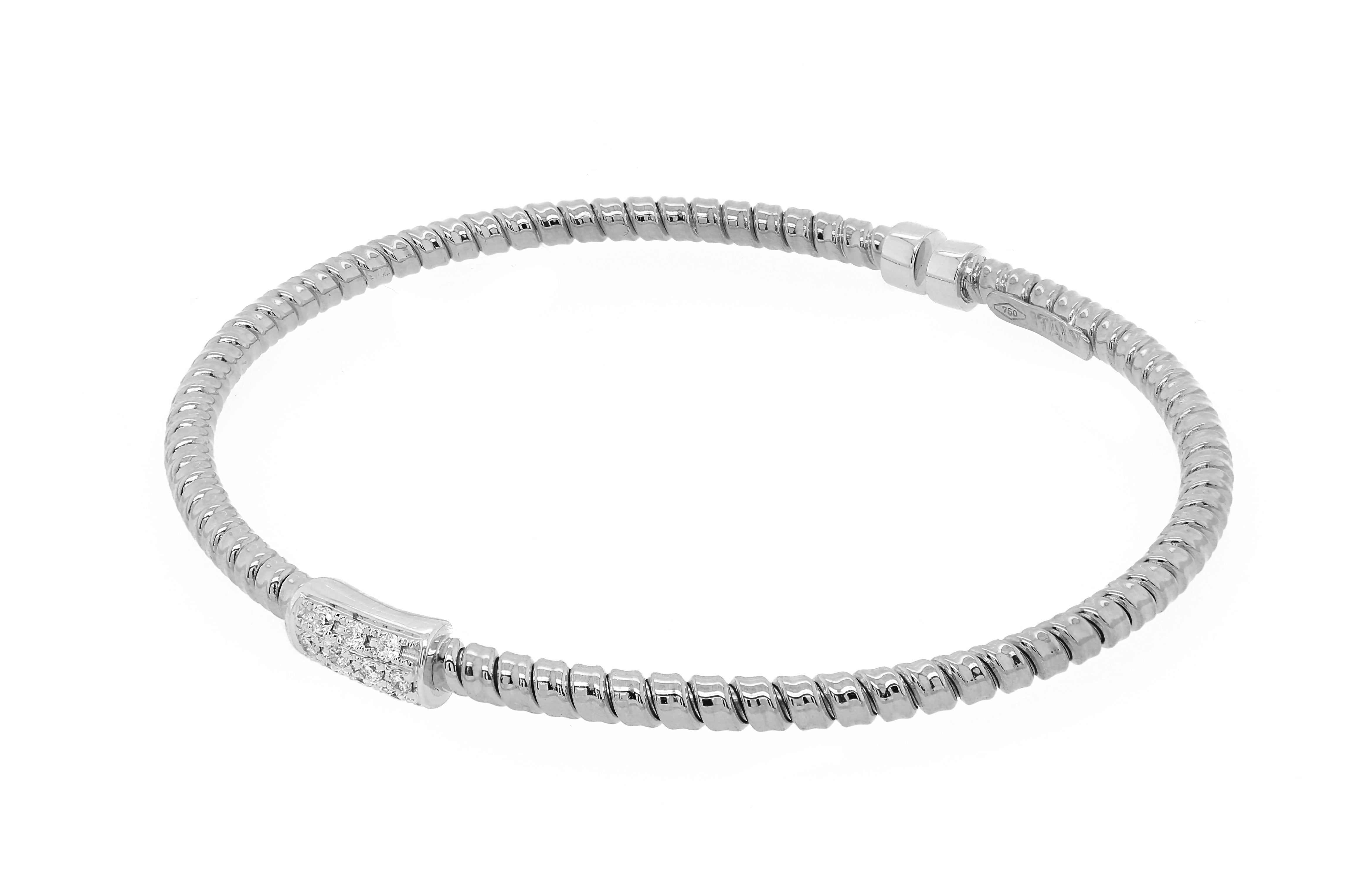 Flexible Diamond Bangle