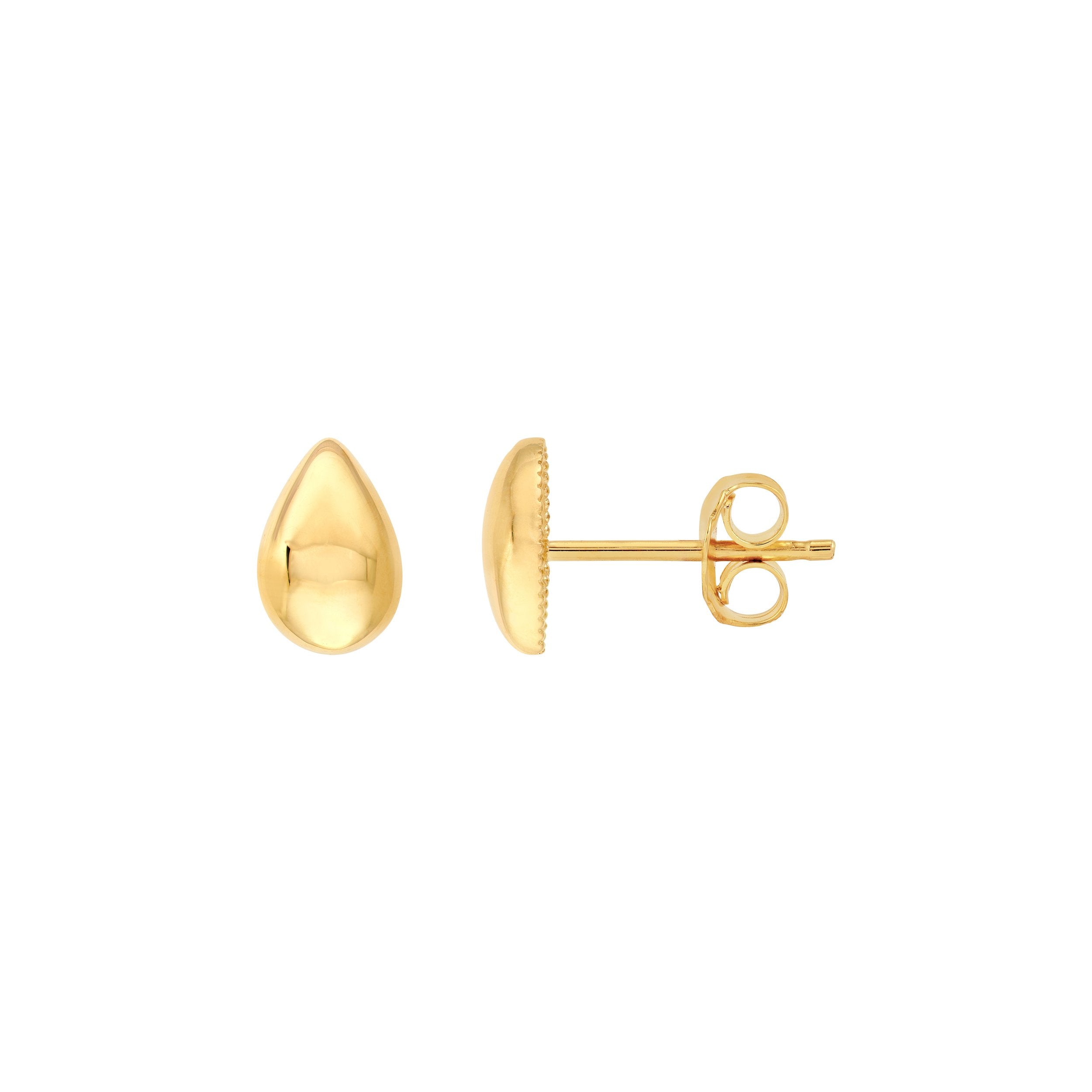 Gold Stud Earrings