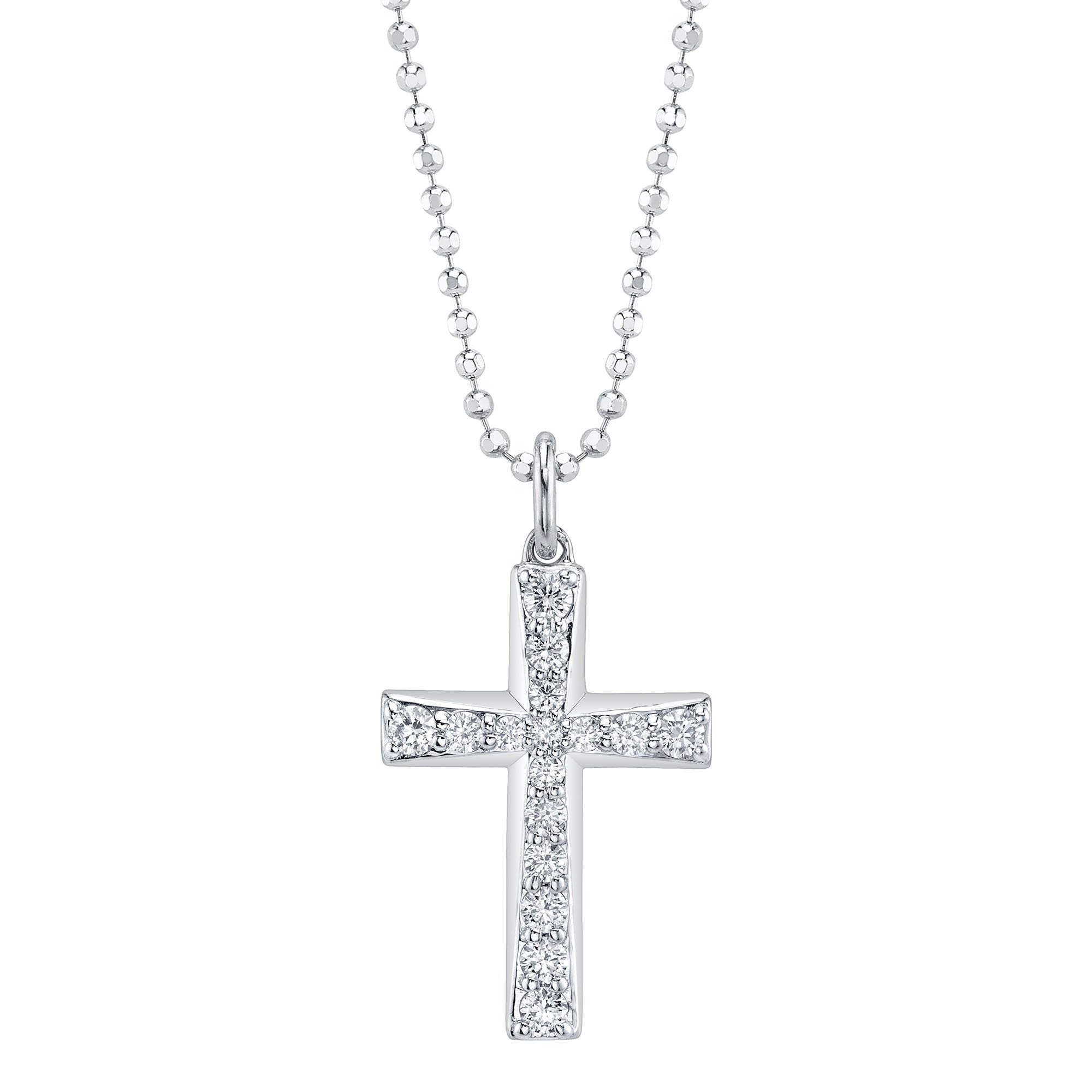 Shy Creation Diamond Cross Pendant