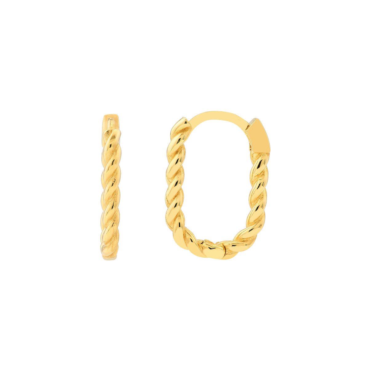 Gold Hoop Earrings