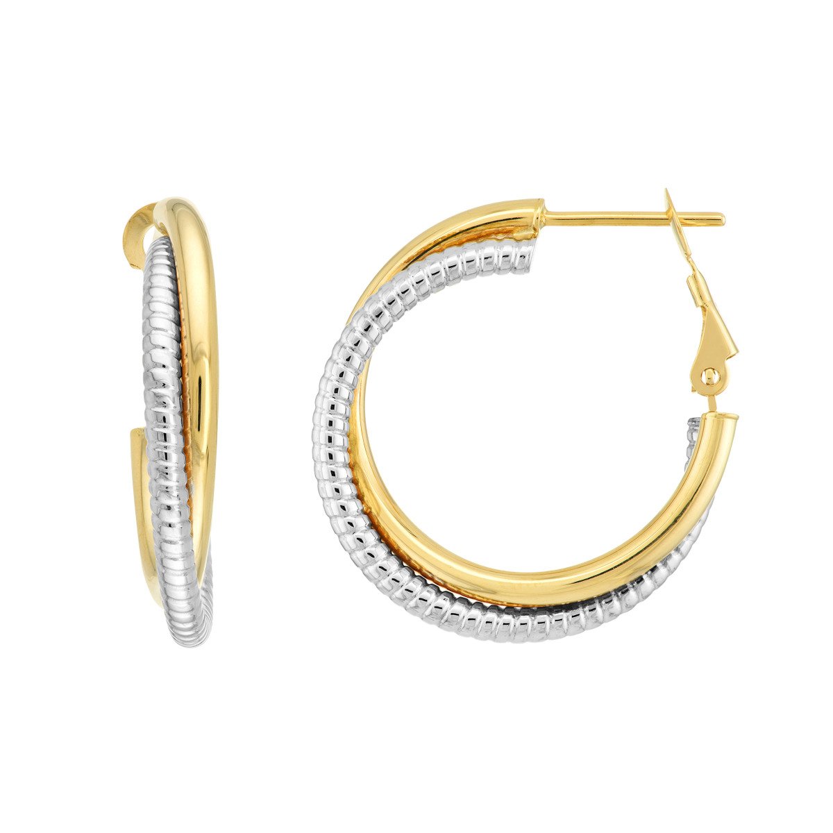 Gold Hoop Earrings