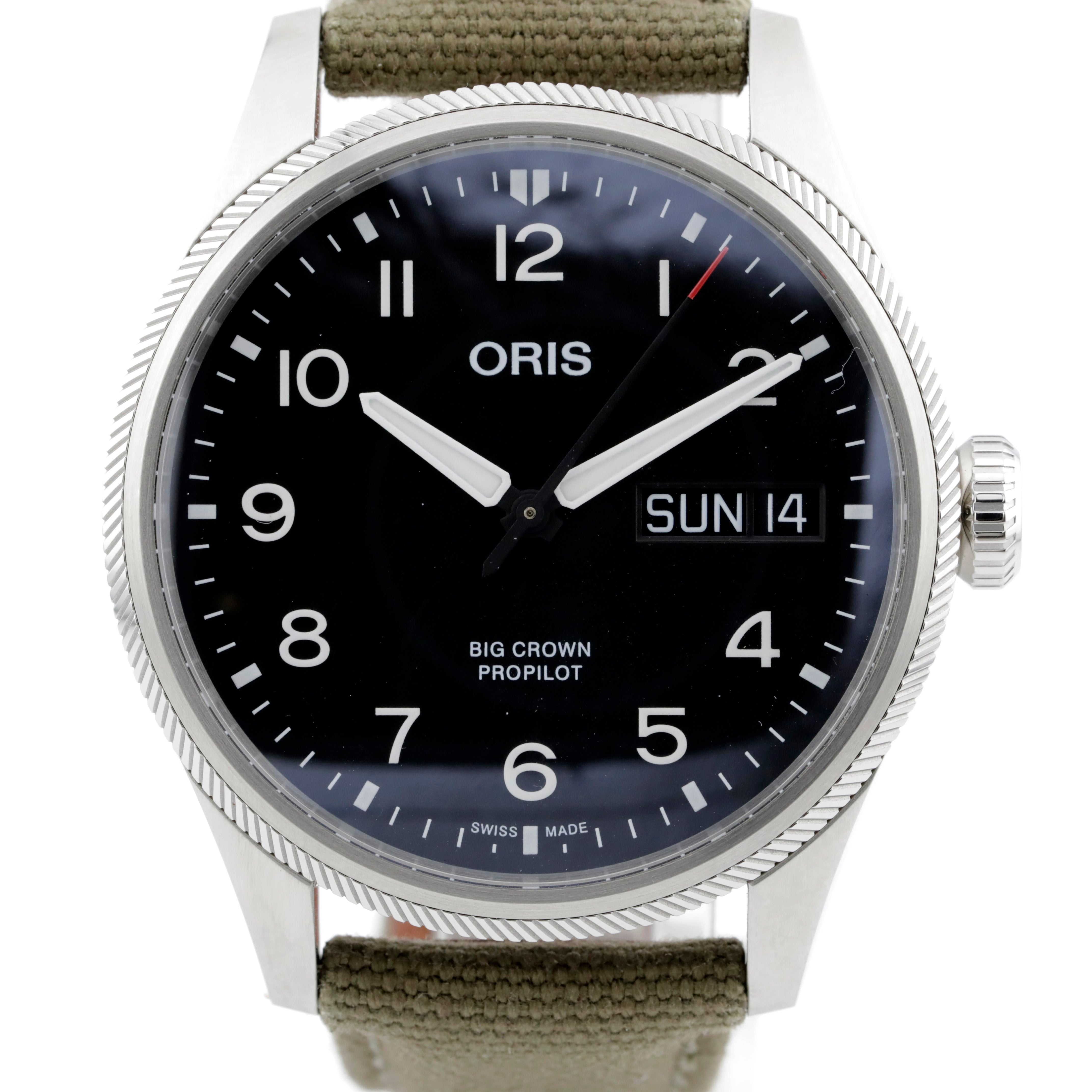 Pre Owned Oris Big Crown ProPilot Big Date Ref# 0175277604164-0732202LC