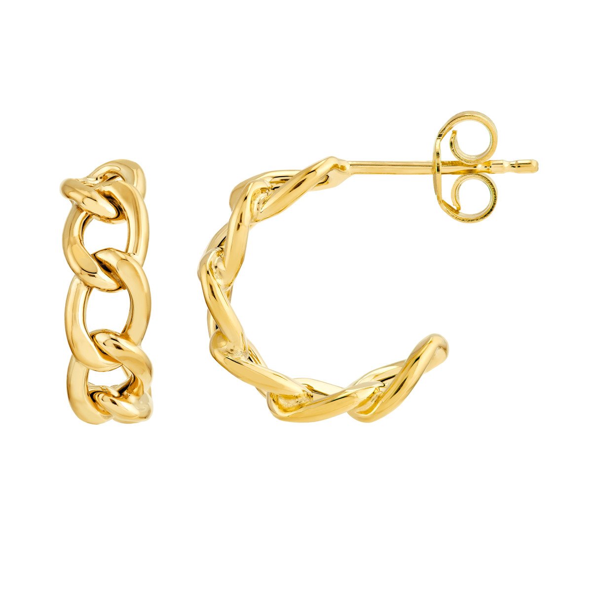Gold Hoop Earrings