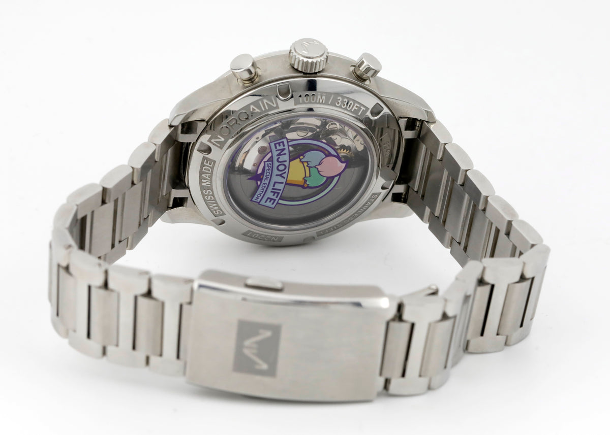 Pre Owned Norqain Freedom 60 Enjoy Life Special Edition Ice cream Ref# N2201.19S01.C01
