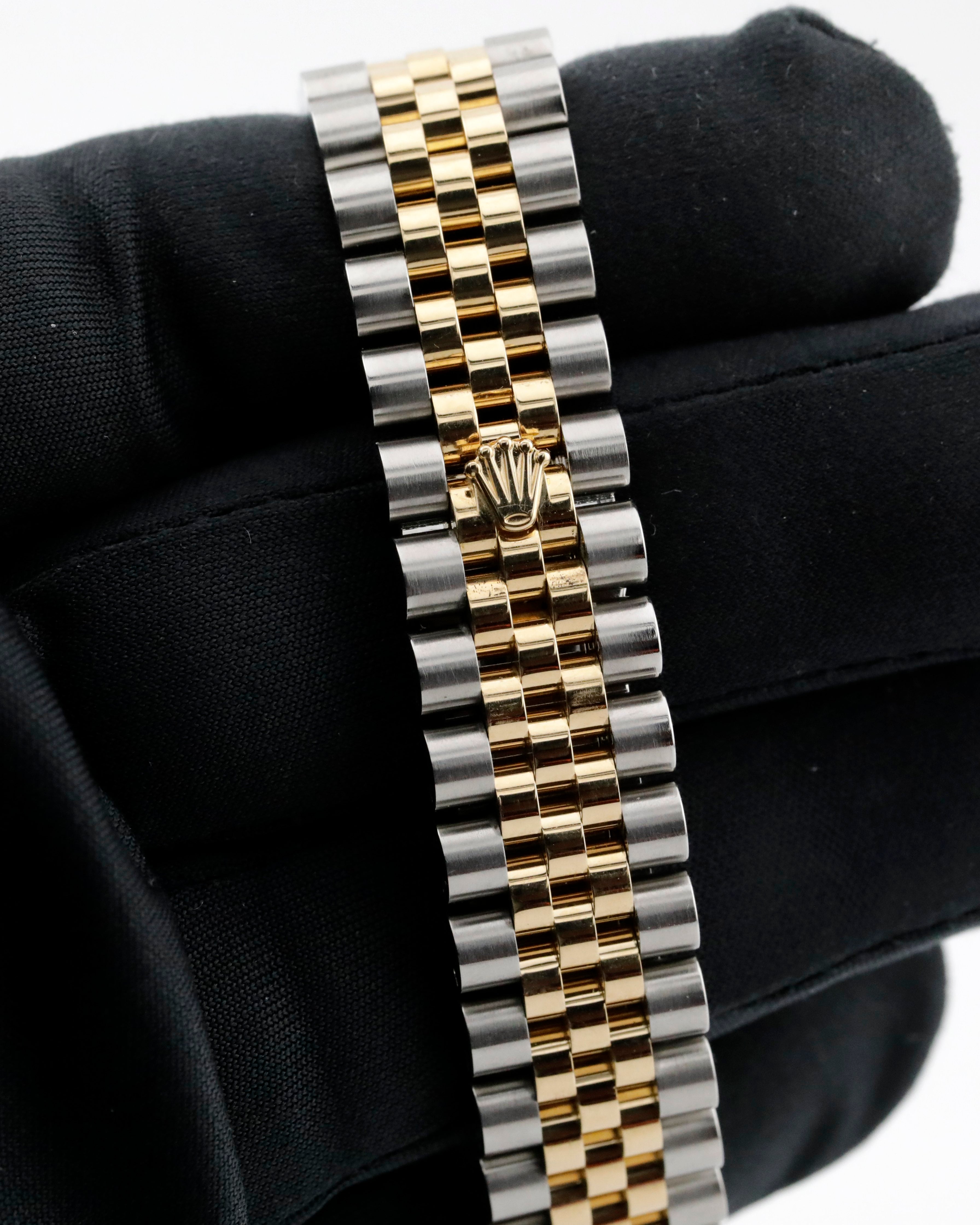 Pre-Owned Rolex Datejust 31 two tone, Rhodium dial with diamonds Ref 278273