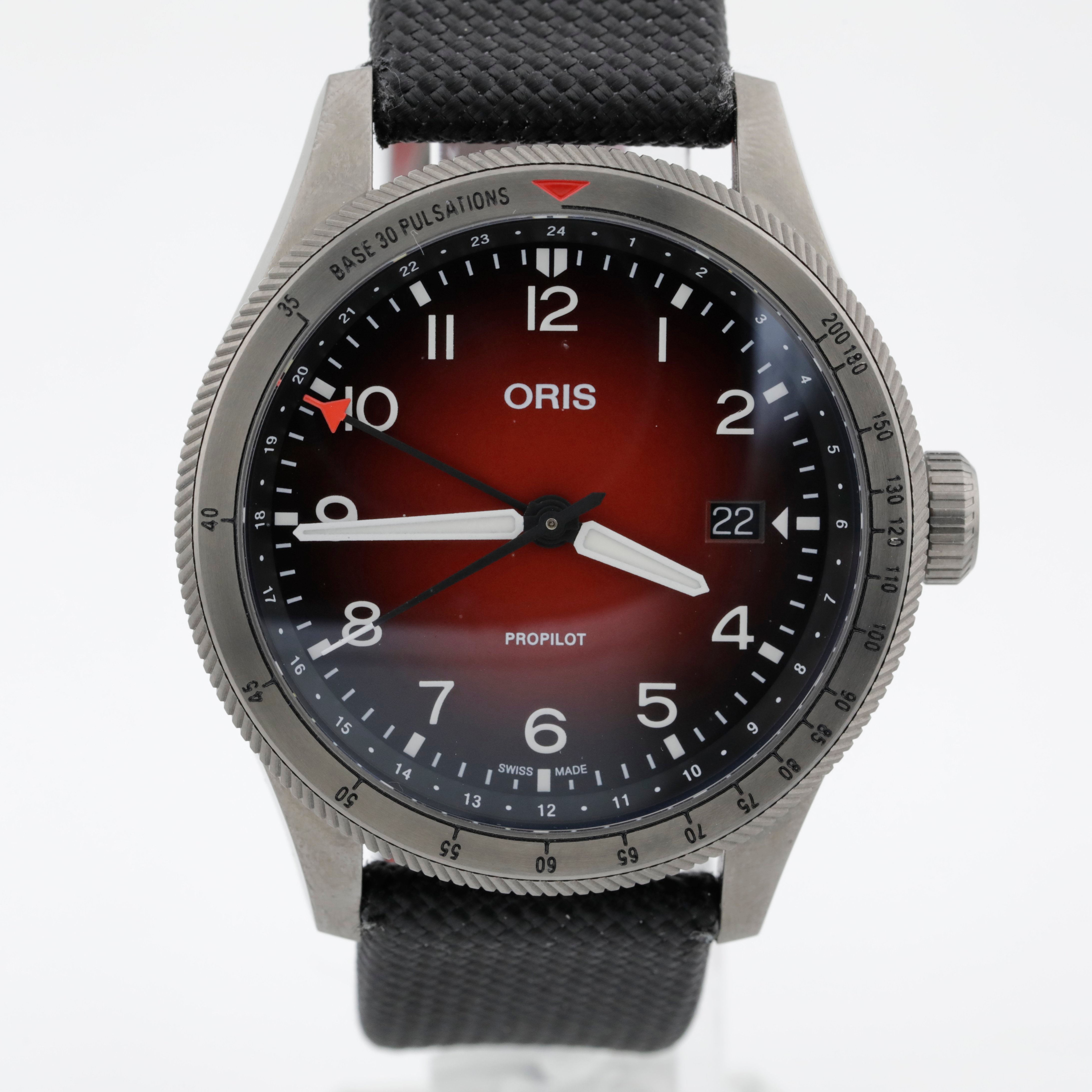 Pre Owned Oris Propilot GMT 01 798 7773 4268-07 3 20 14GLC