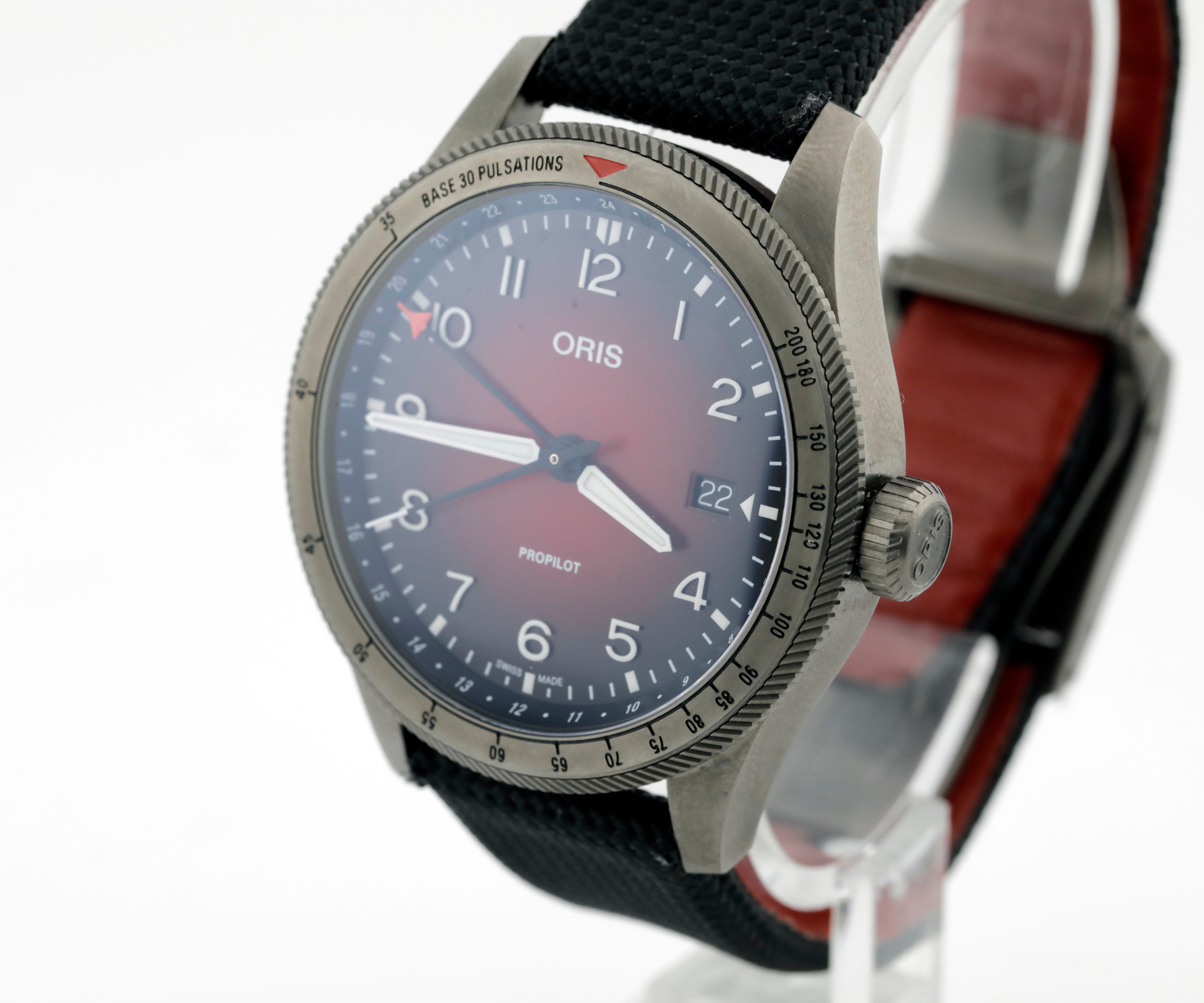 Pre Owned Oris Propilot GMT 01 798 7773 4268-07 3 20 14GLC