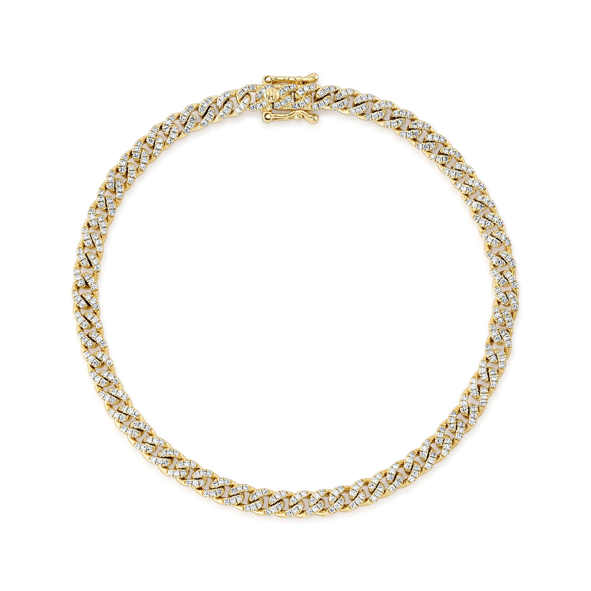 Shy Creation Diamond Link Beacelet