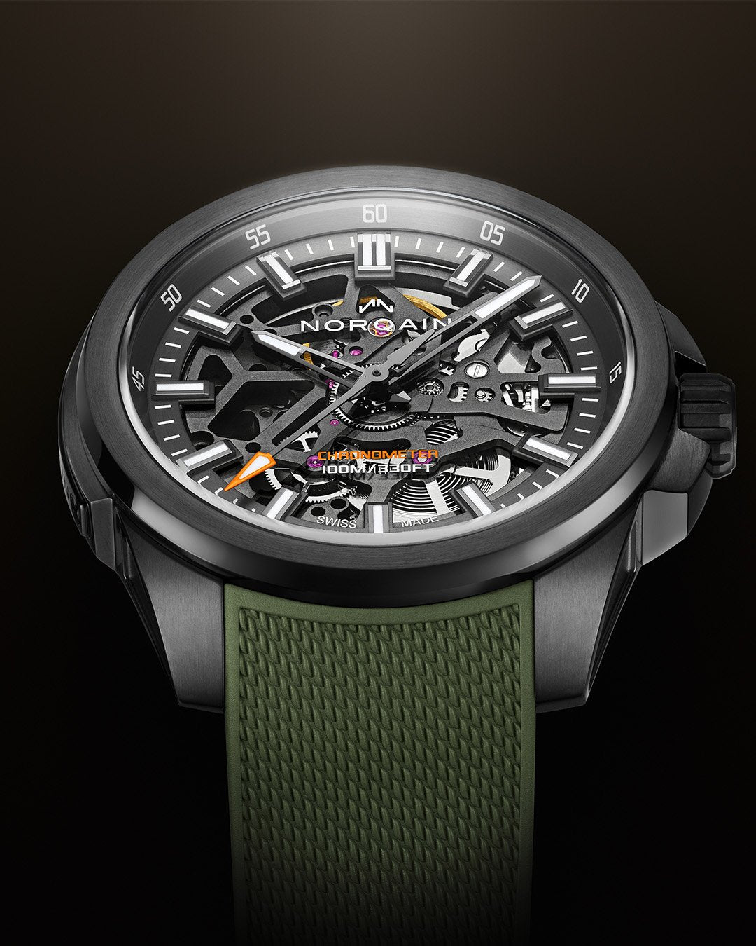 Norqain Independence Skeleton 40mm Ref# N3008.07B01.G01.R01