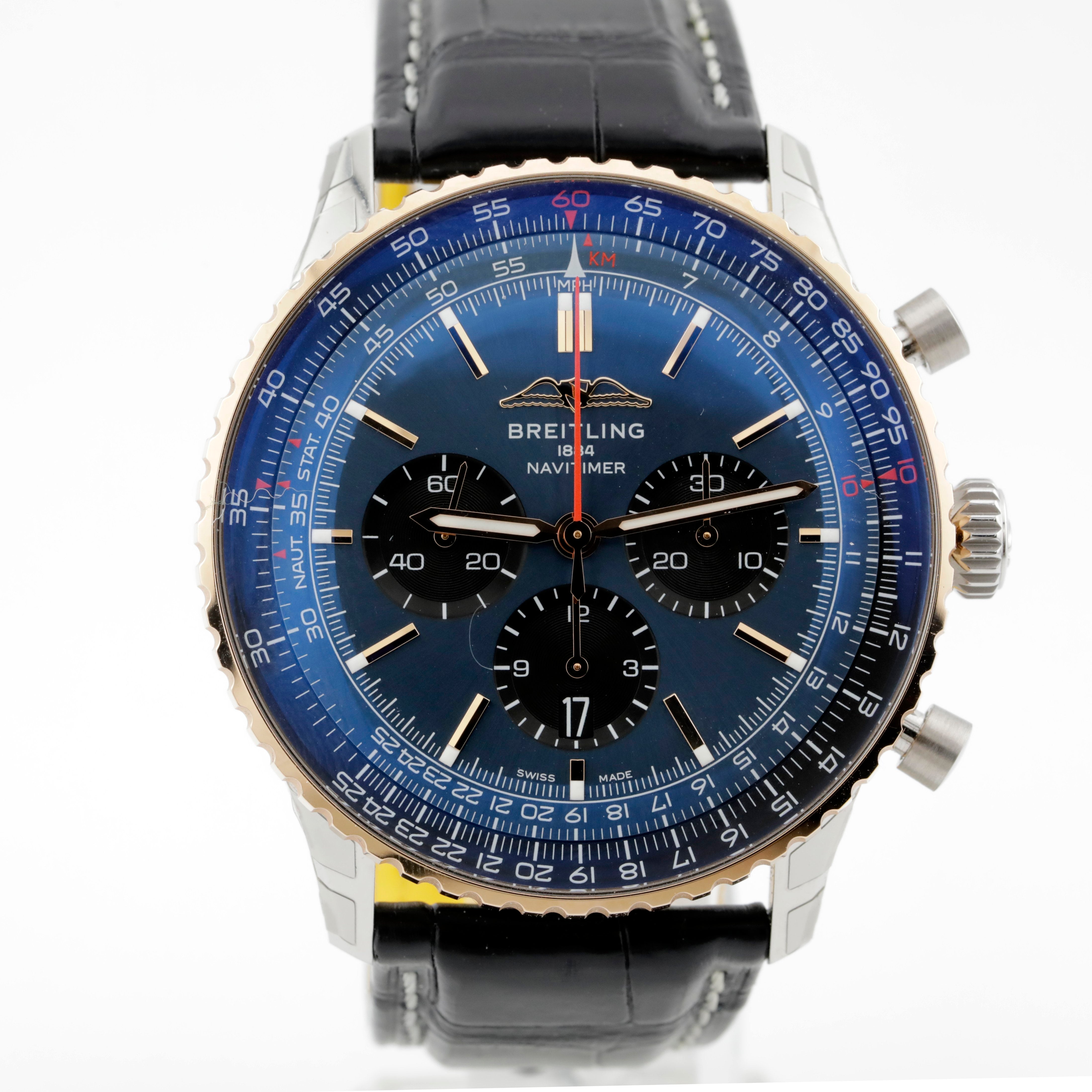 Pre Owned Breitling Navitimer B01 Chronograph 46 Limited Edition Ref# UB01372A1C1P1