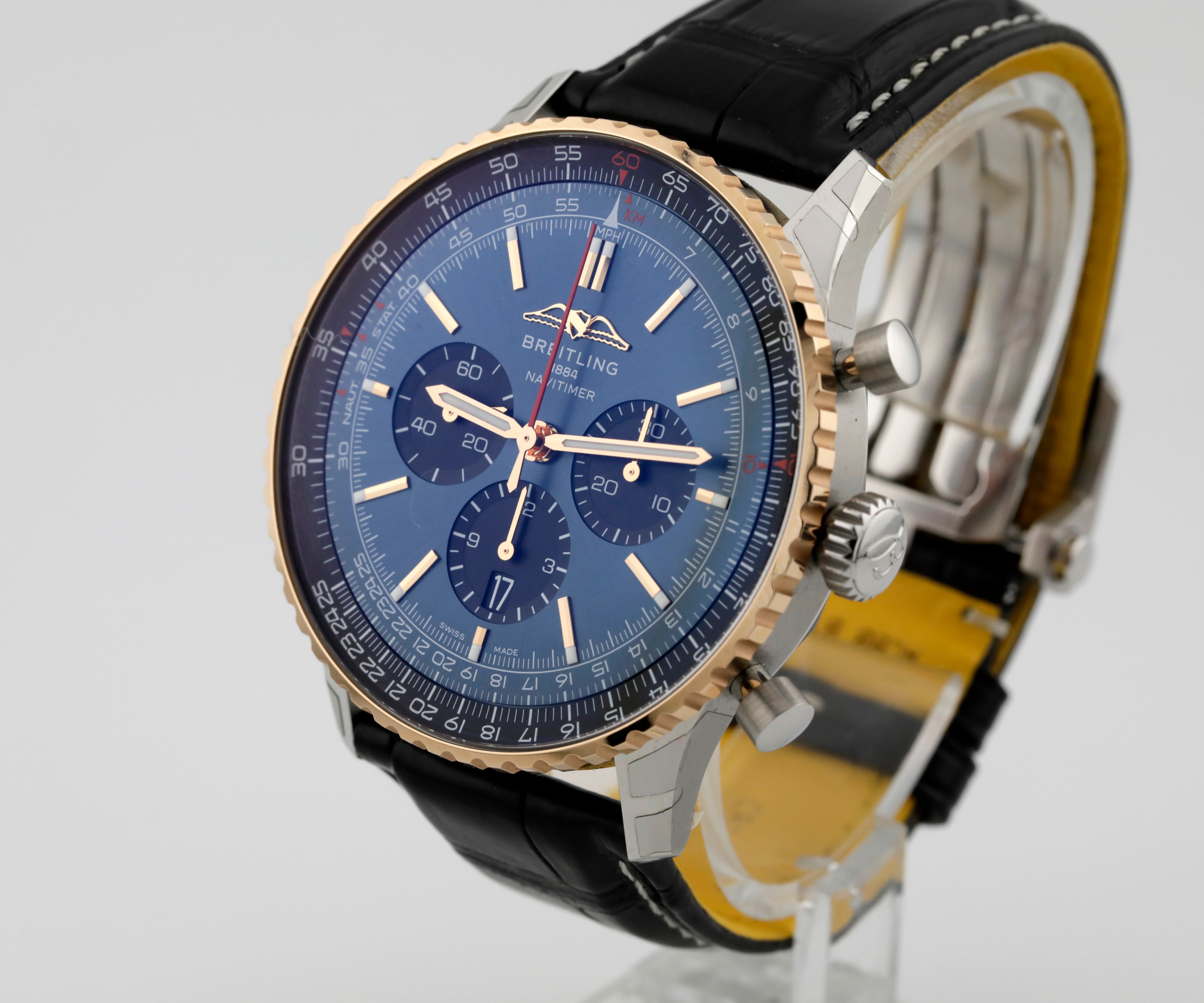 Pre Owned Breitling Navitimer B01 Chronograph 46 Limited Edition Ref# UB01372A1C1P1