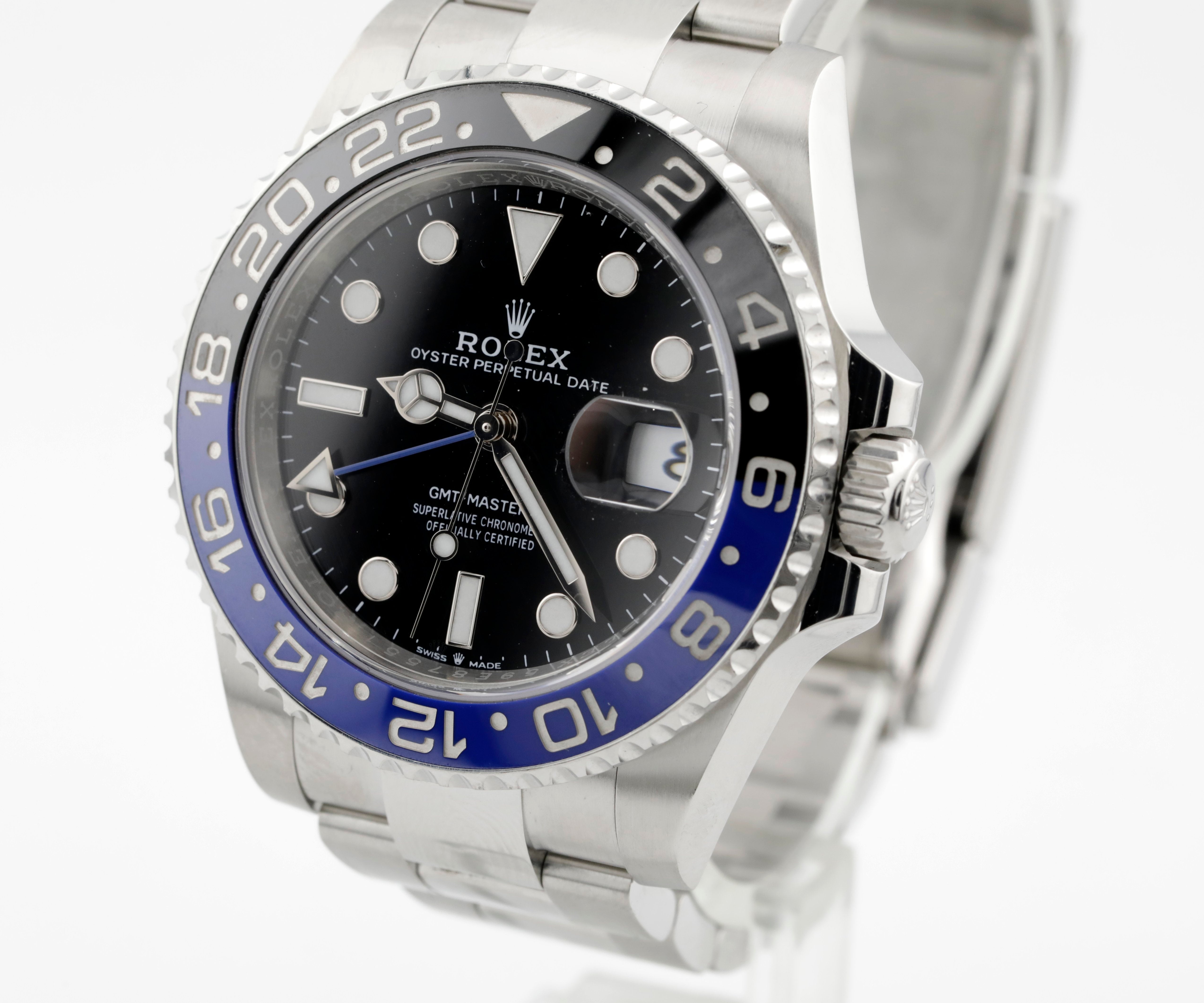 Pre Owned Rolex GMT Master II "Batman" ref. 126710BLNR