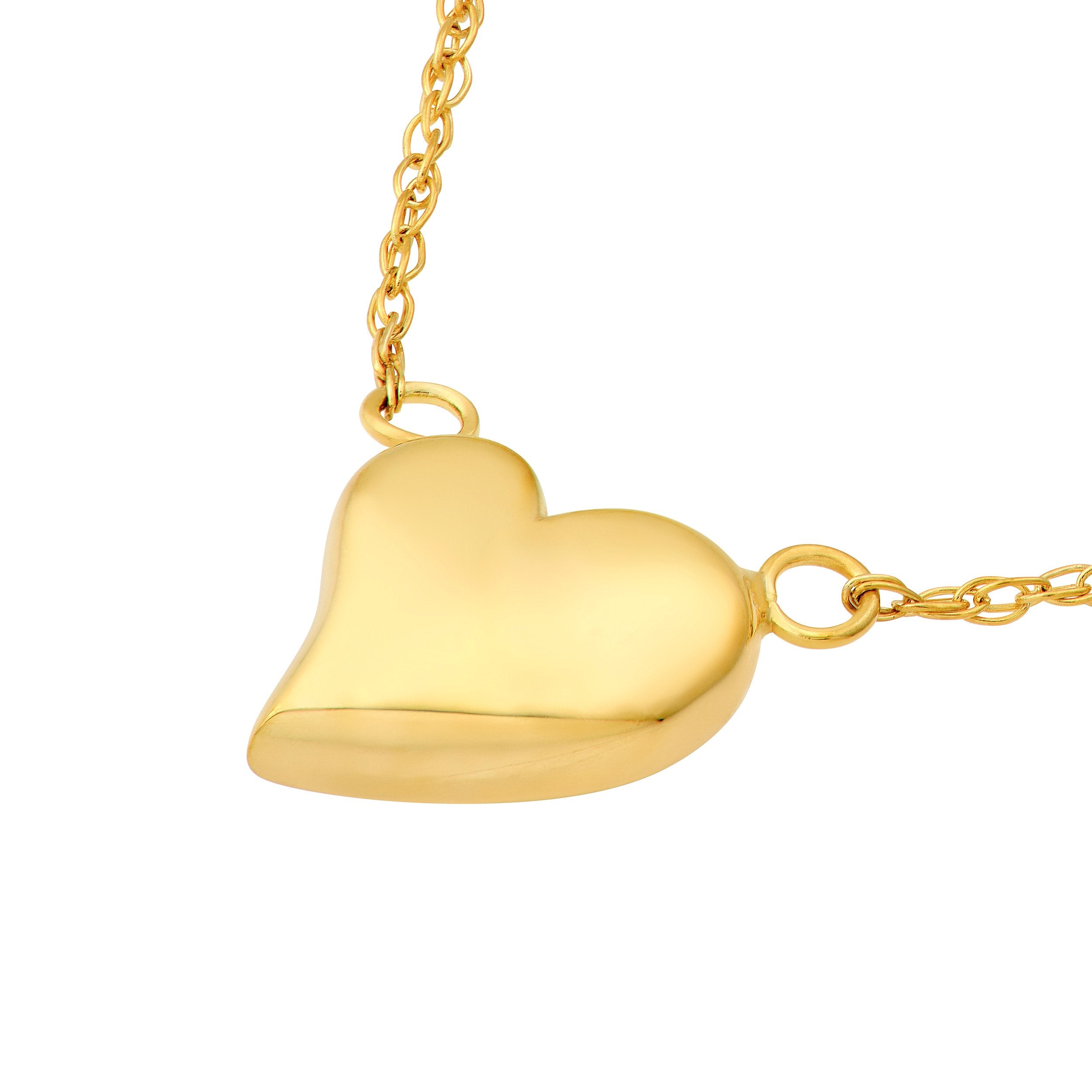 Gold Heart Necklace