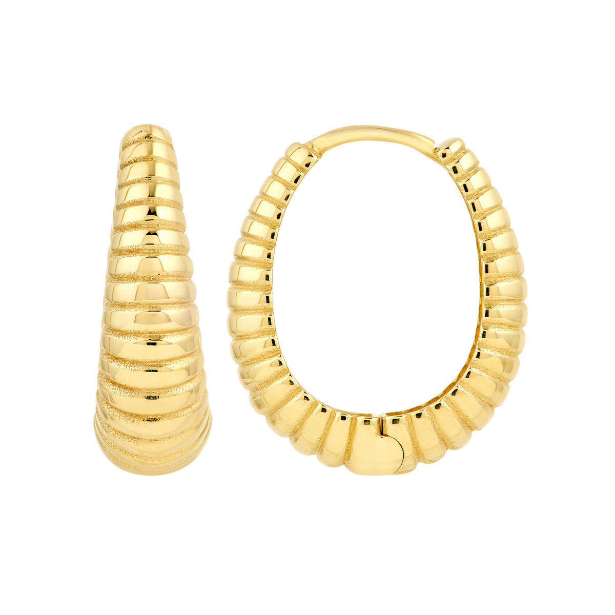 Gold Hoop Earrings