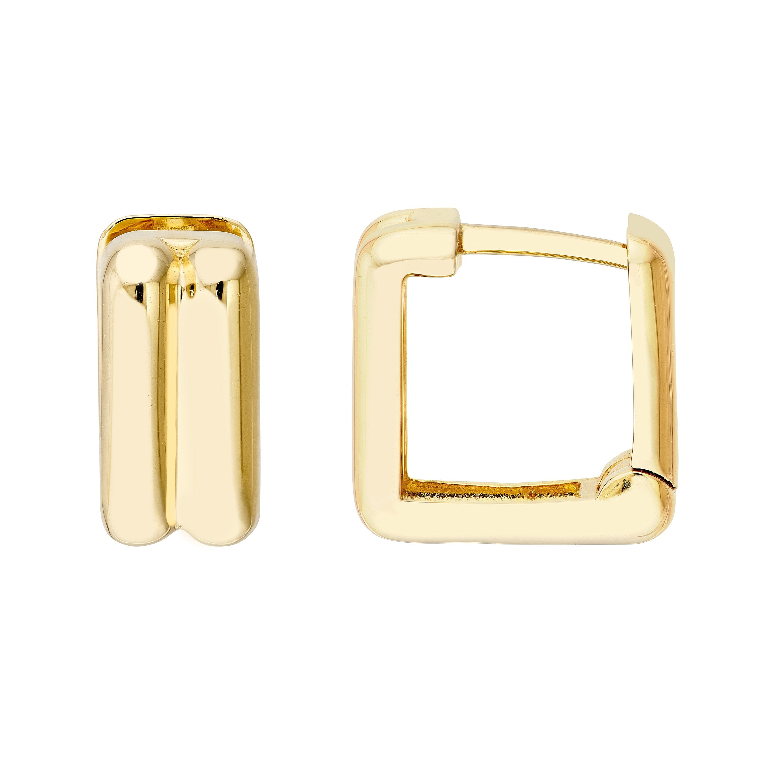 Gold Huggie Earrings