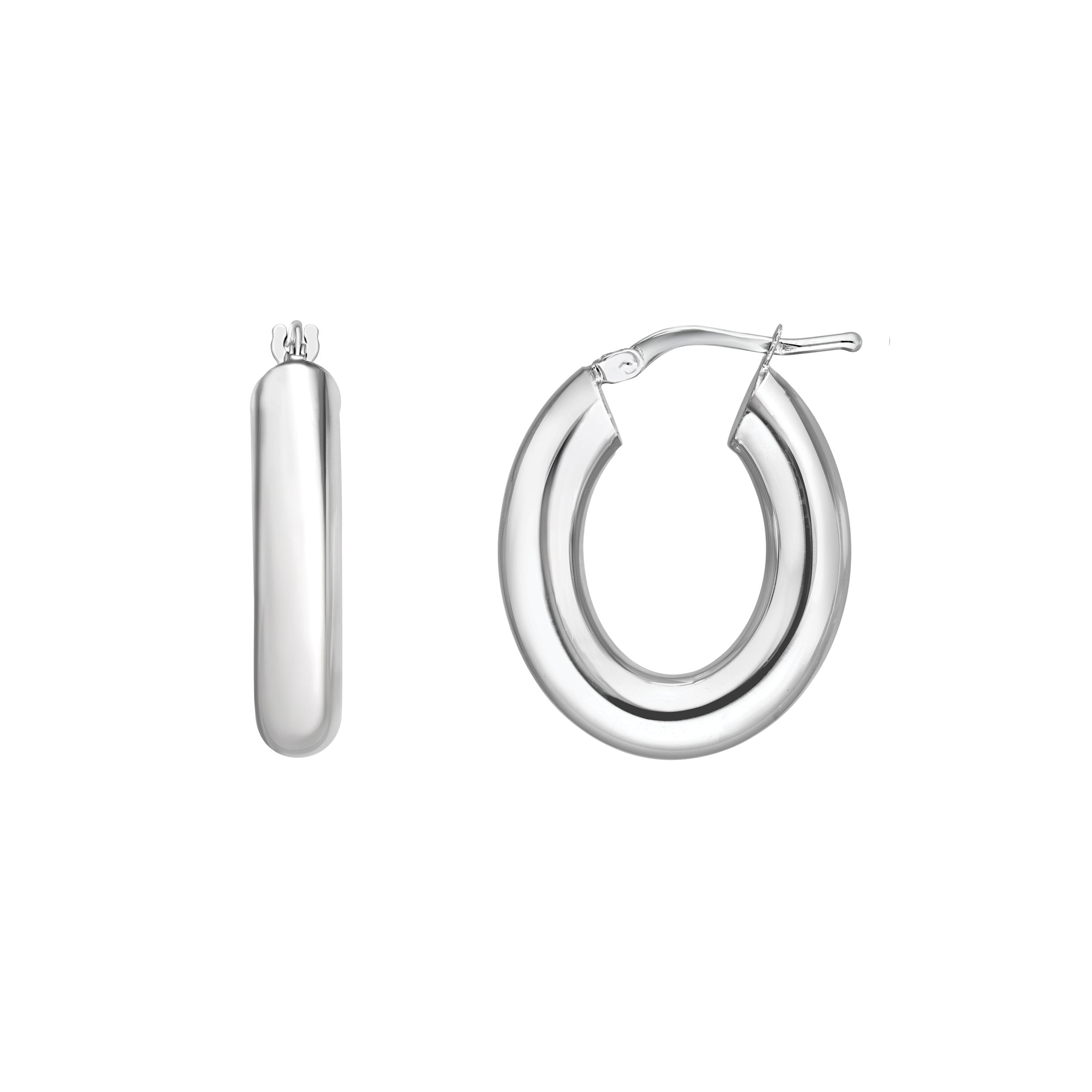Sterling Silver Hoop Earrings