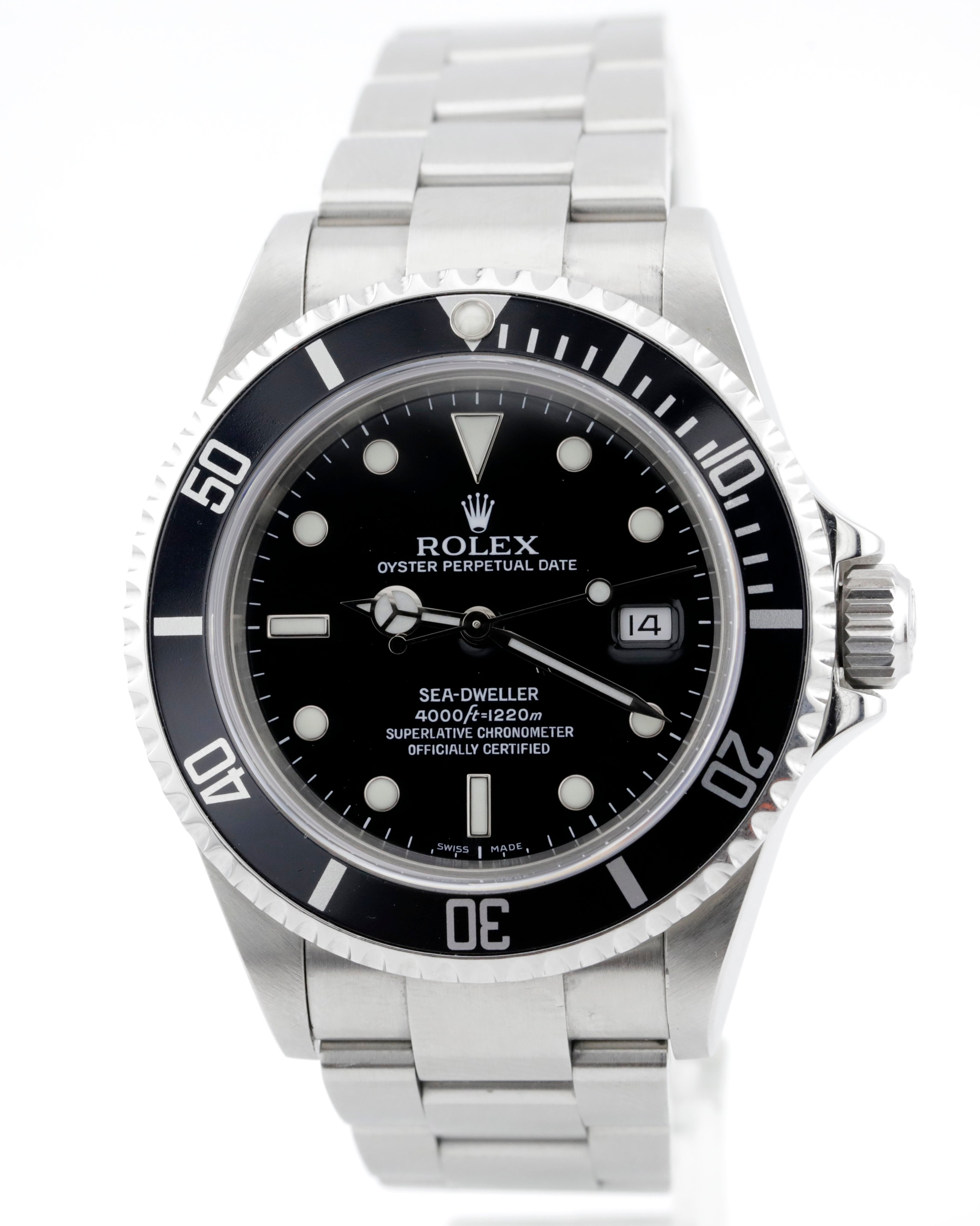 Pre Owned Rolex Sea-Dweller 4000 Ref# 16600T