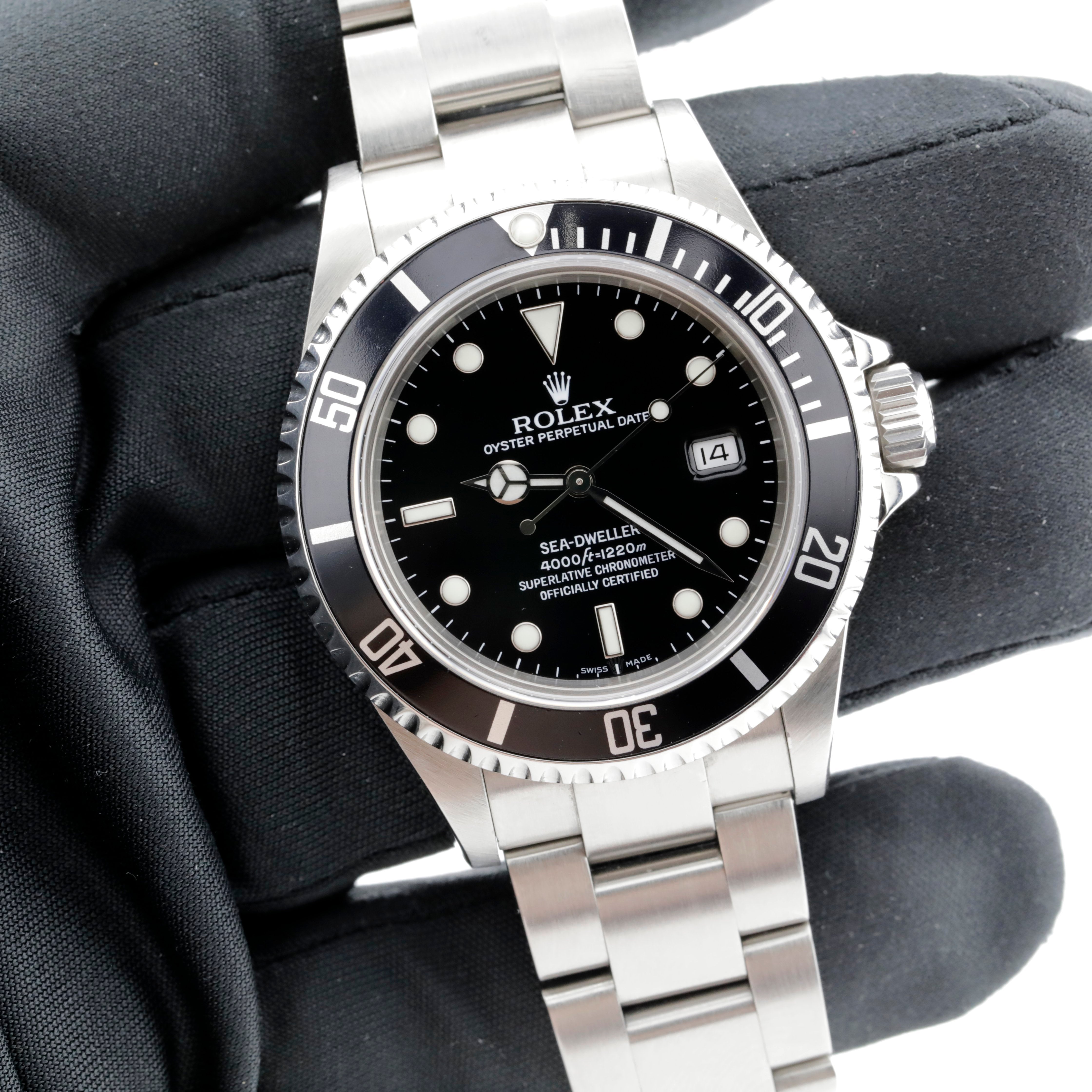 Pre Owned Rolex Sea-Dweller 4000 Ref# 16600T