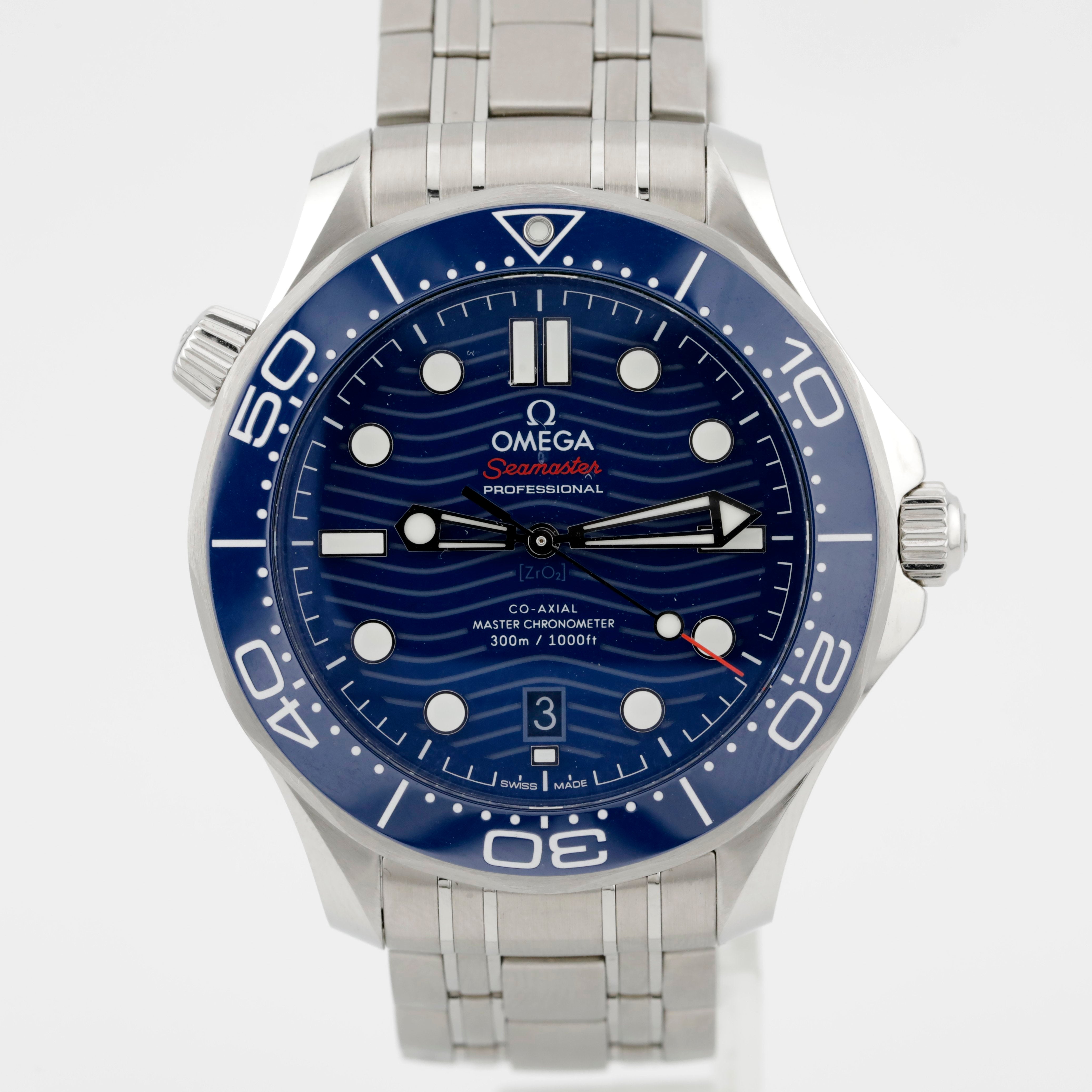 Pre Owned Omega Seamaster Diver 300M Ref# 21030422003001