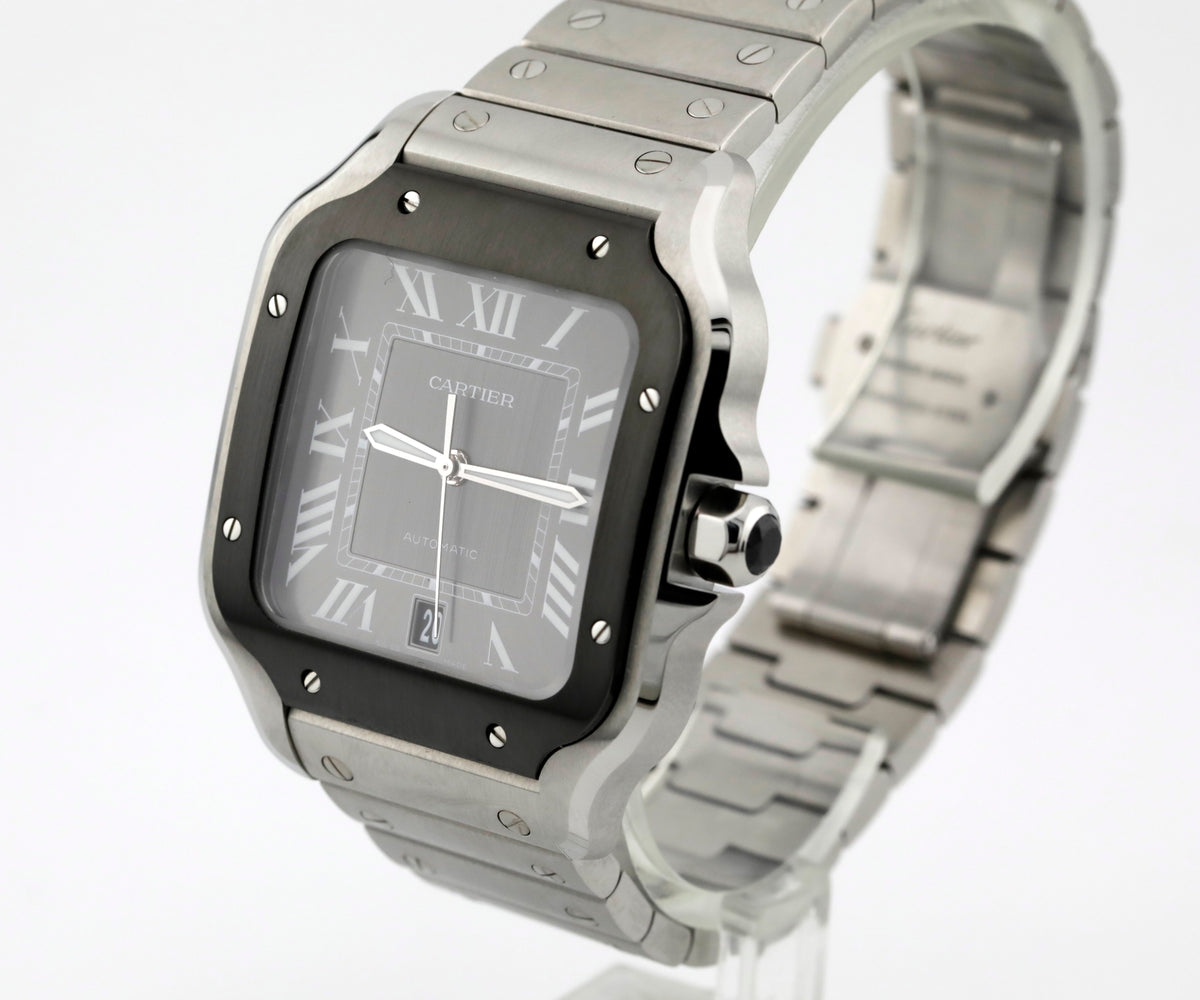 Pre Owned Cartier Santos Ref# WSSA0037