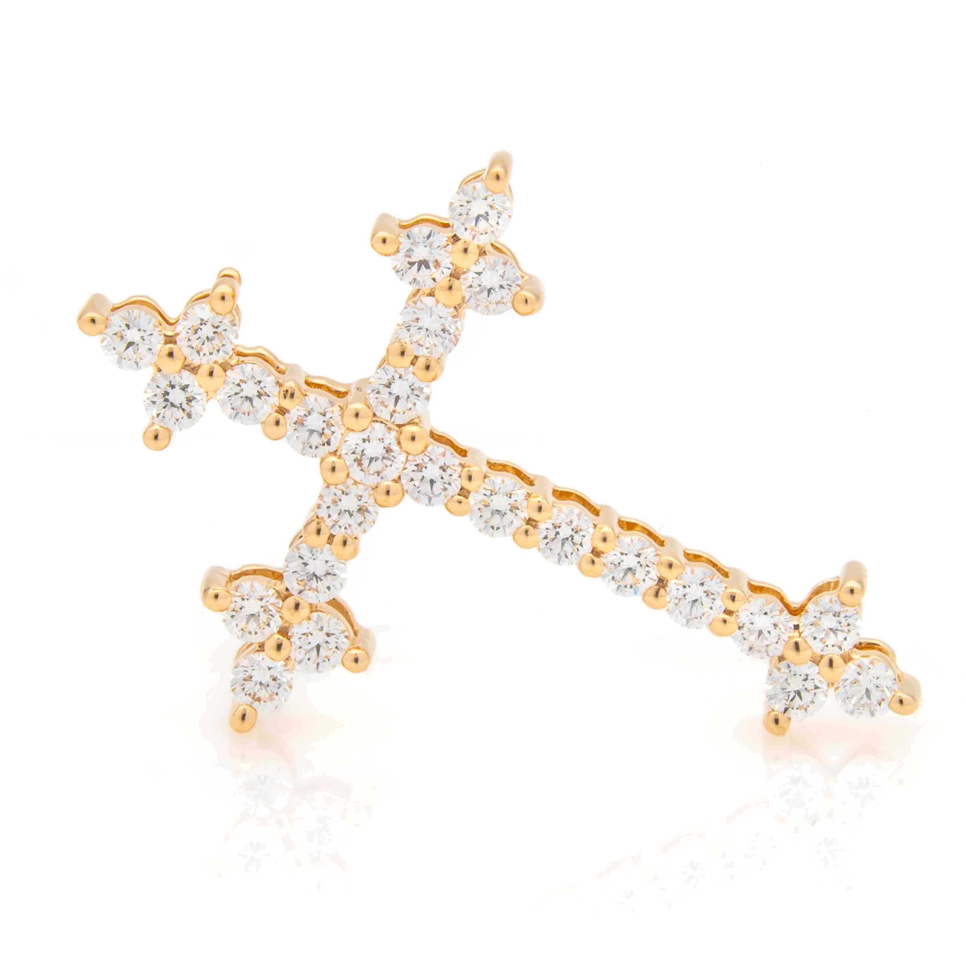 Diamond Cross Pendant