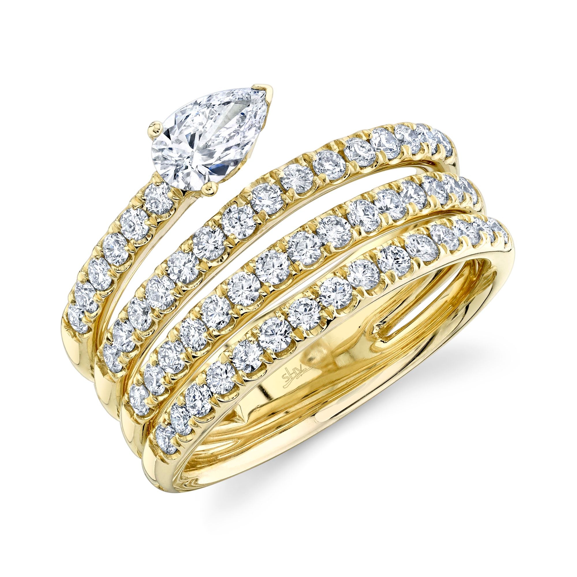 Shy Creation Diamond Fashion Ring