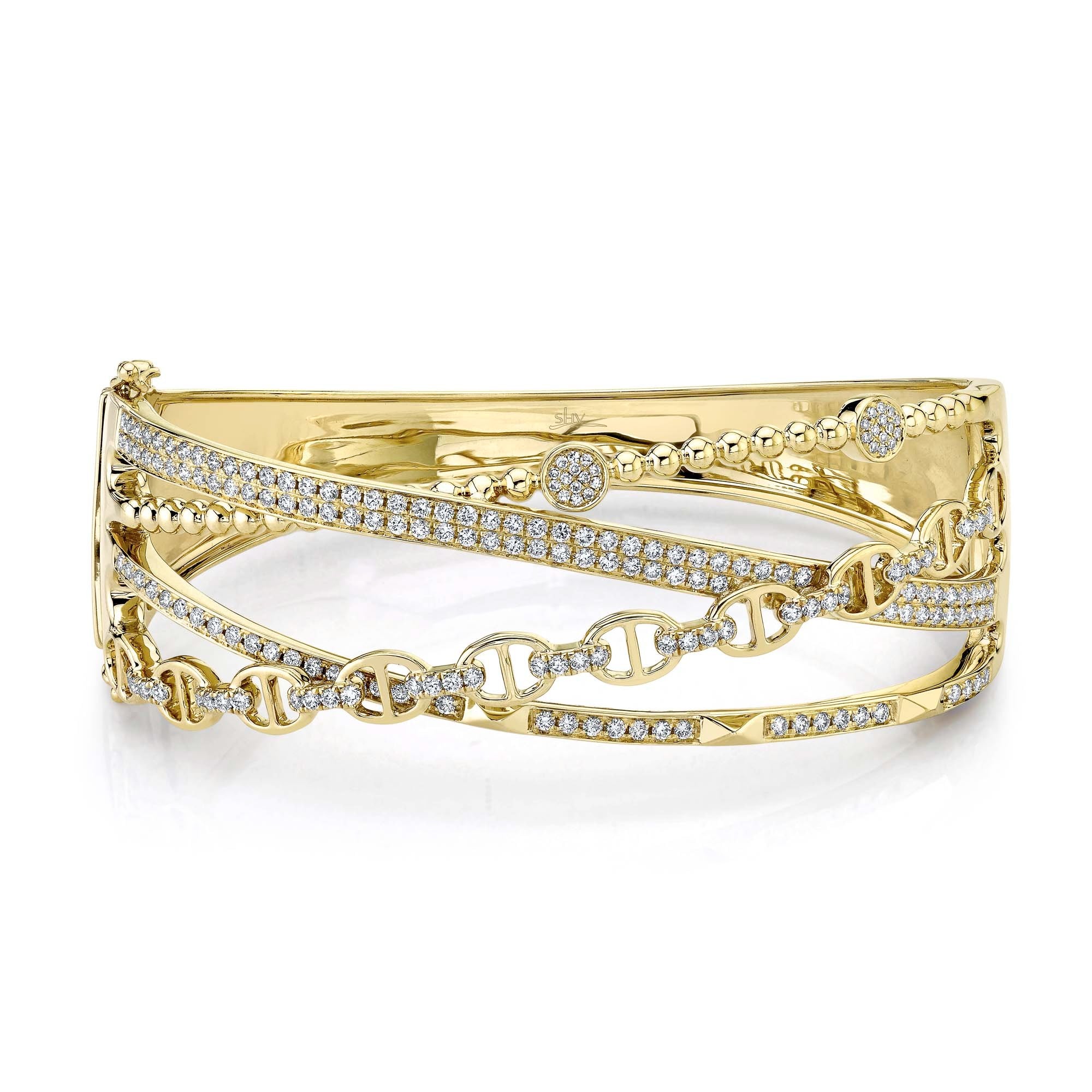 Shy Creation Diamond Bangle