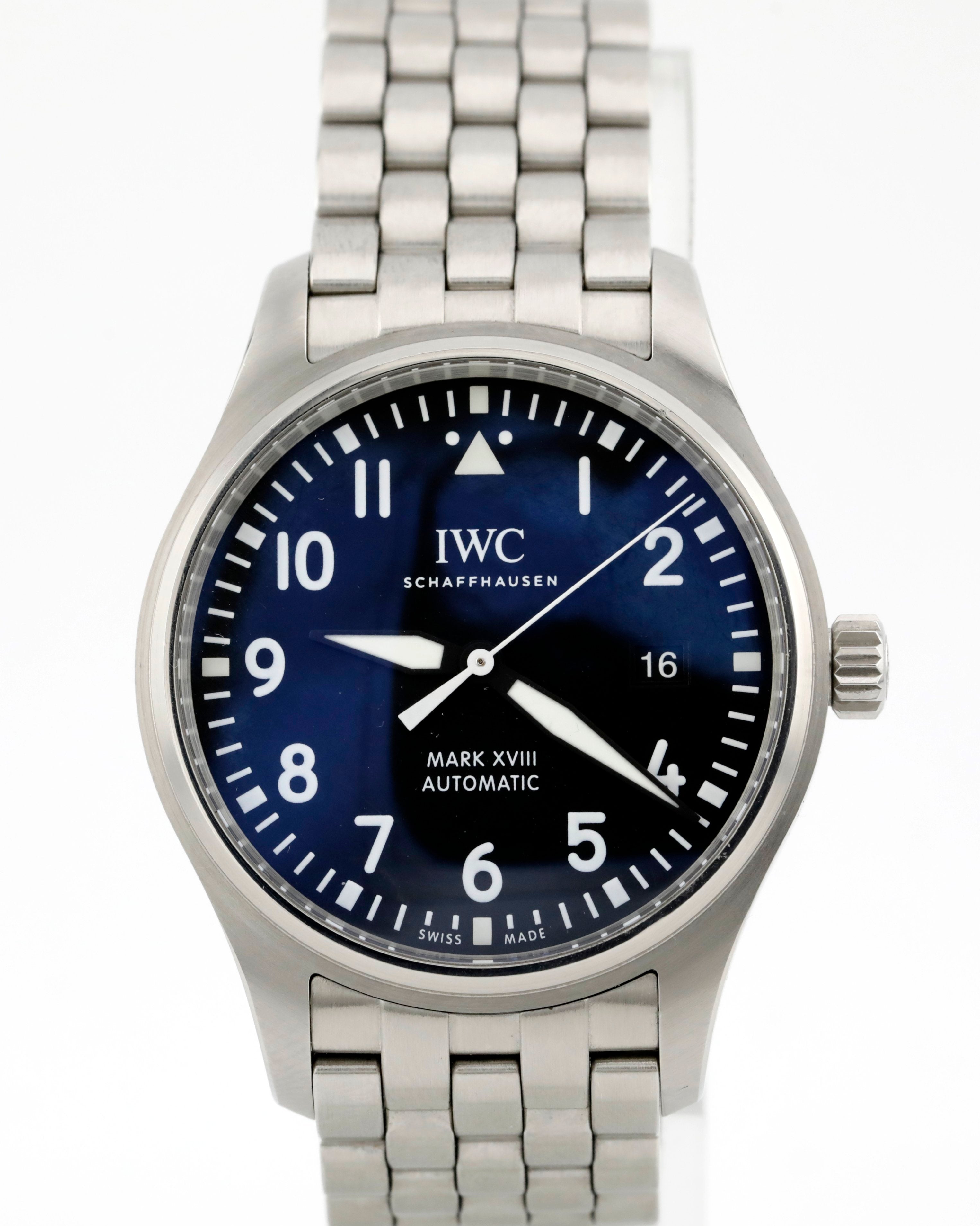 Pre Owned IWC Pilot Mark XVIII Ref# IW327011