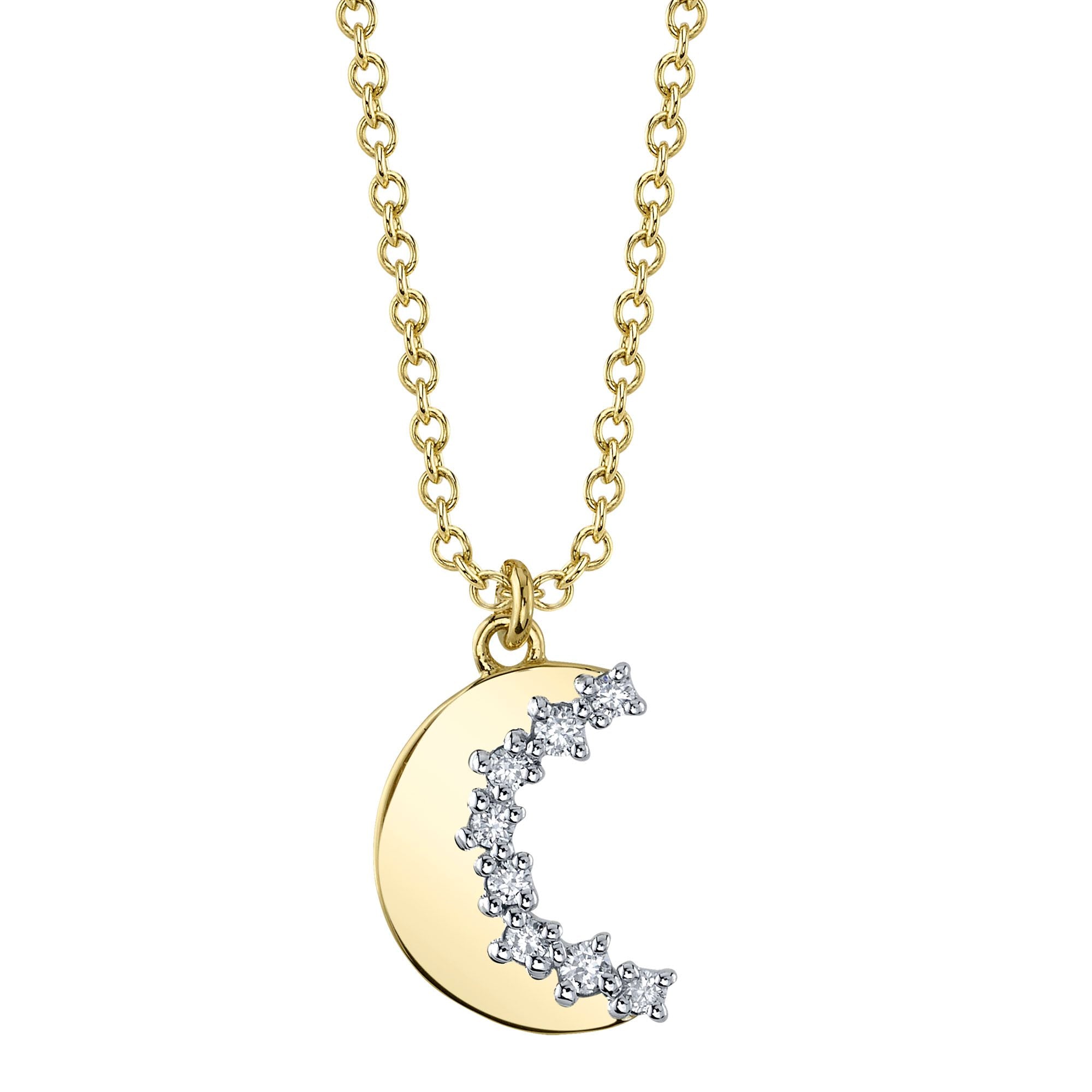 Shy Creation Moon Pendant