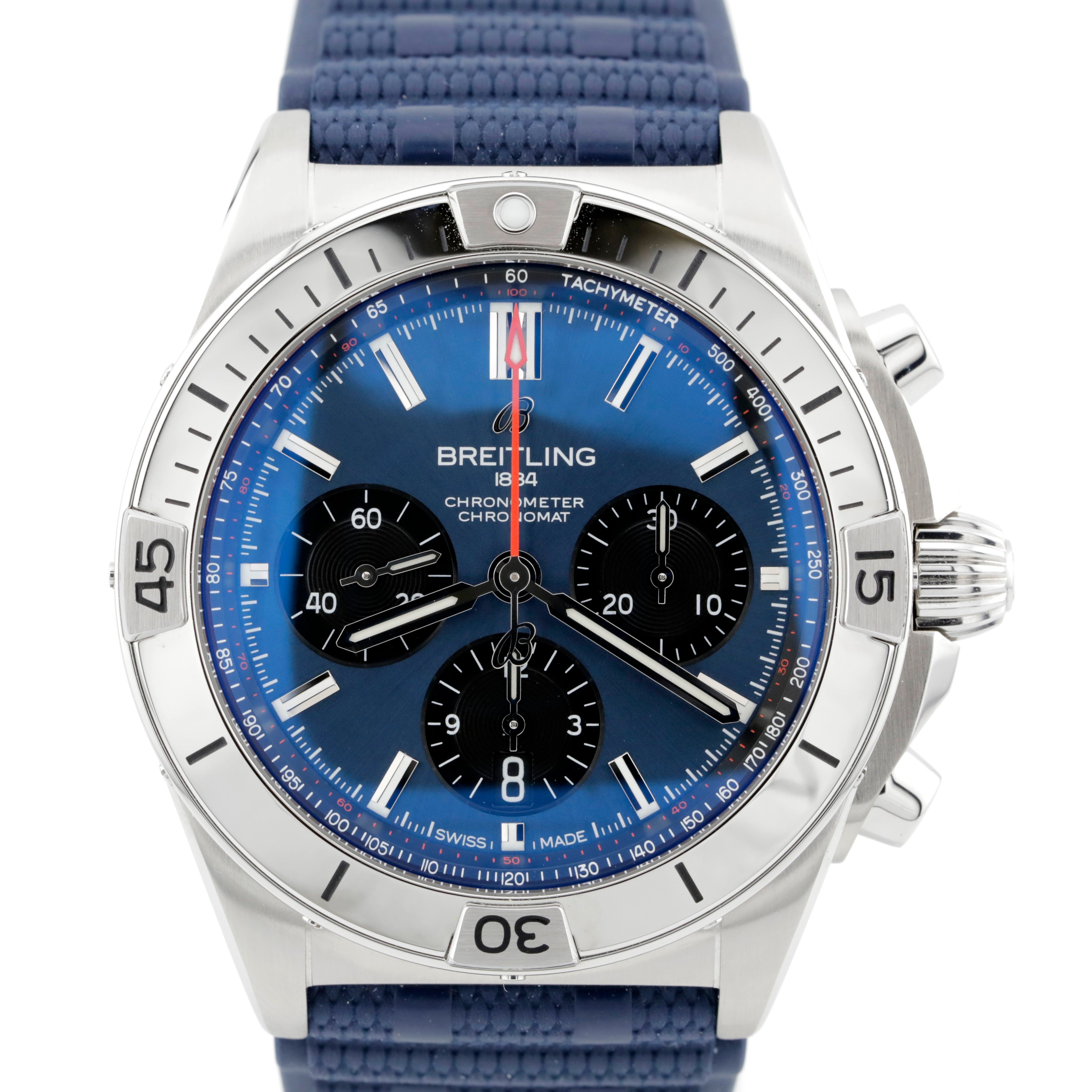 Pre Owned Breitling Chronomat 42 B01 Ref# AB0134101C1S1