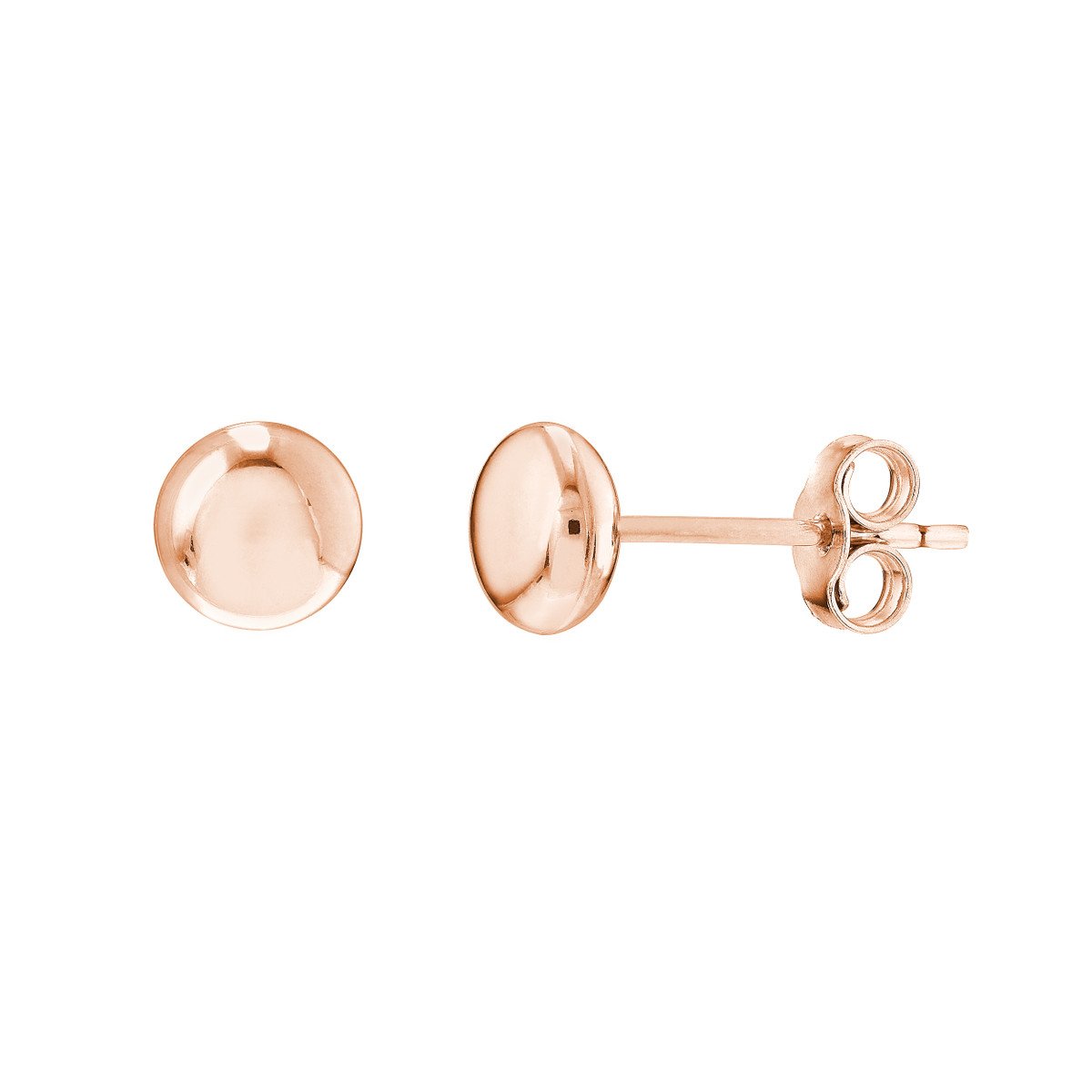Button Stud Earrings