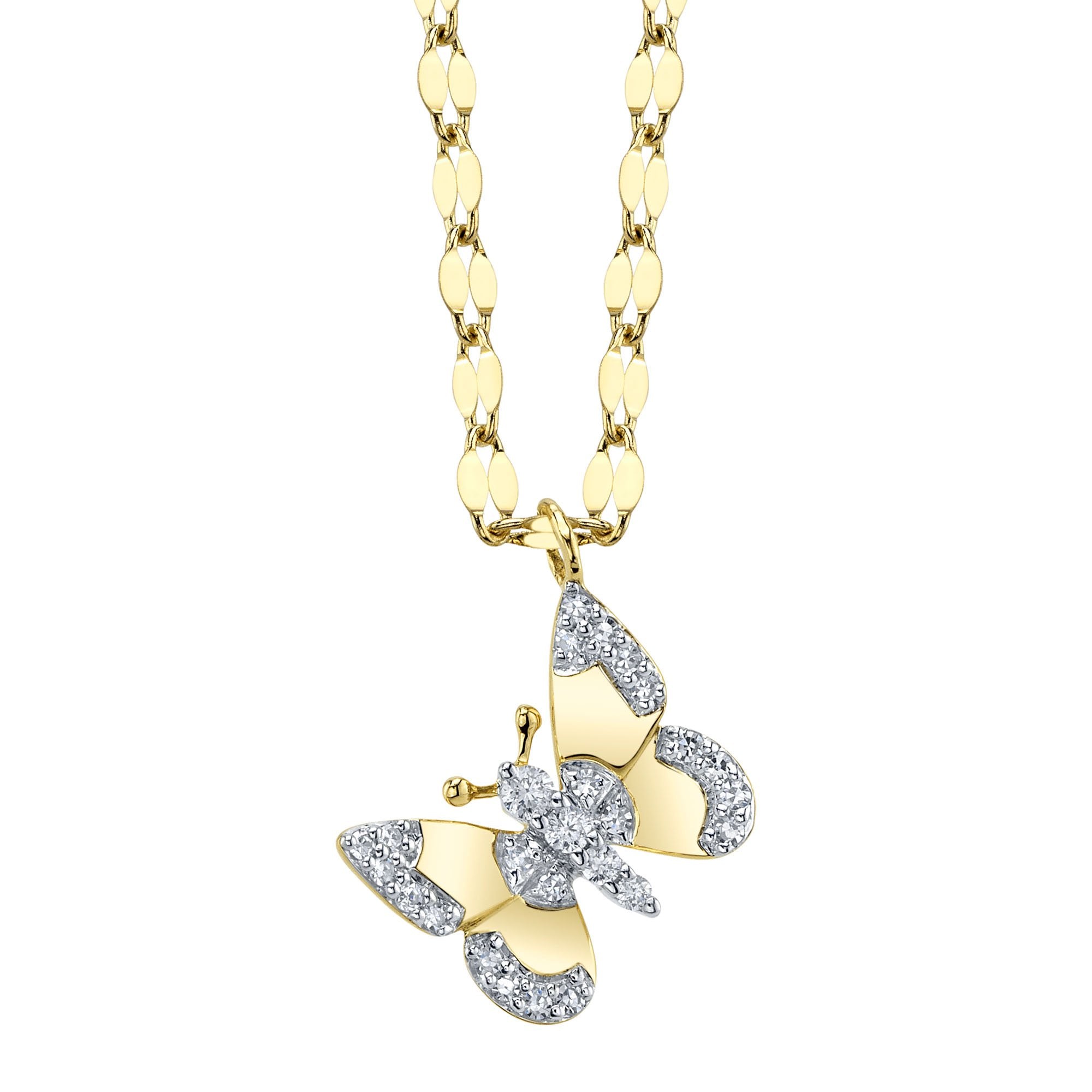 Shy Creation Butterfly Pendant