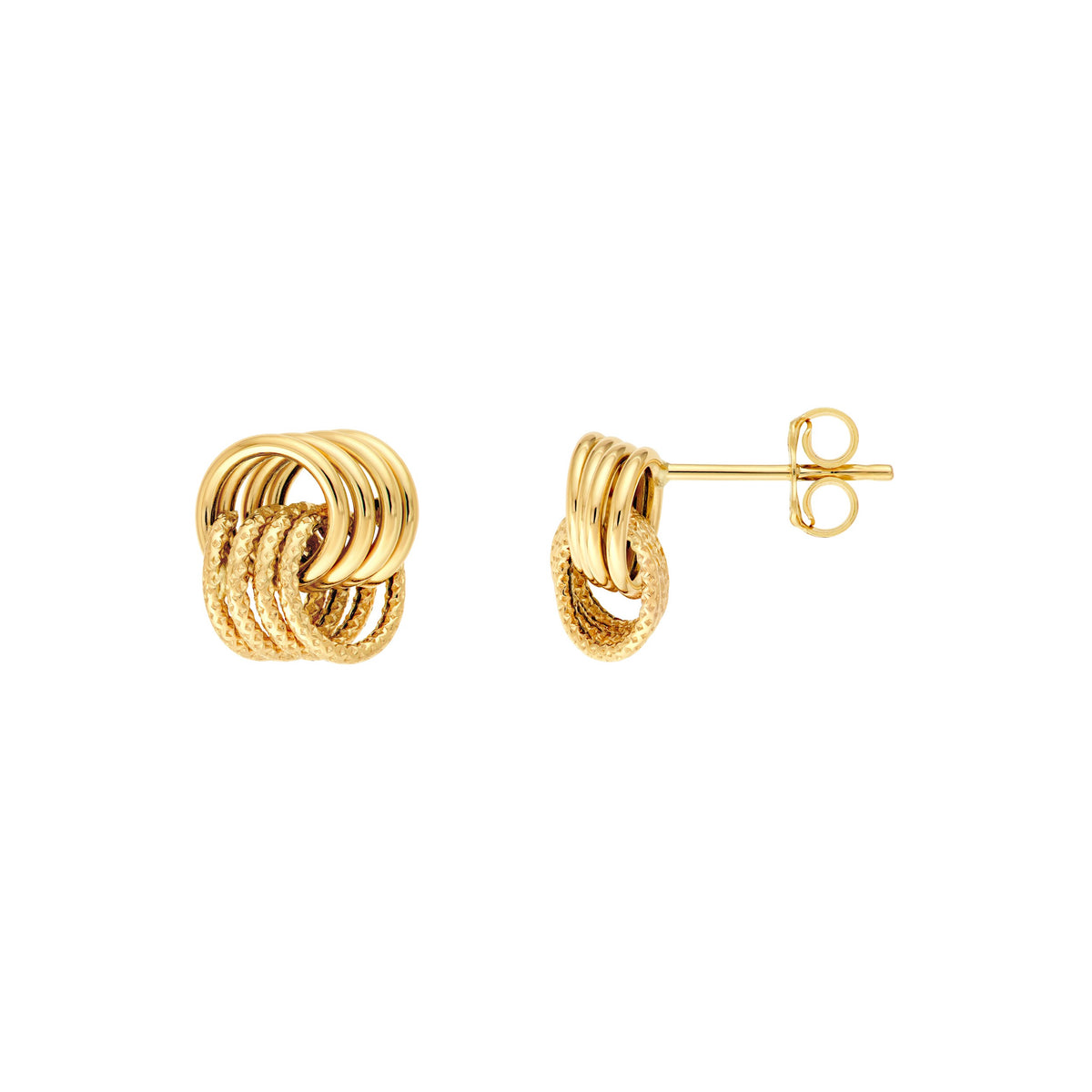 Gold Stud Earrings
