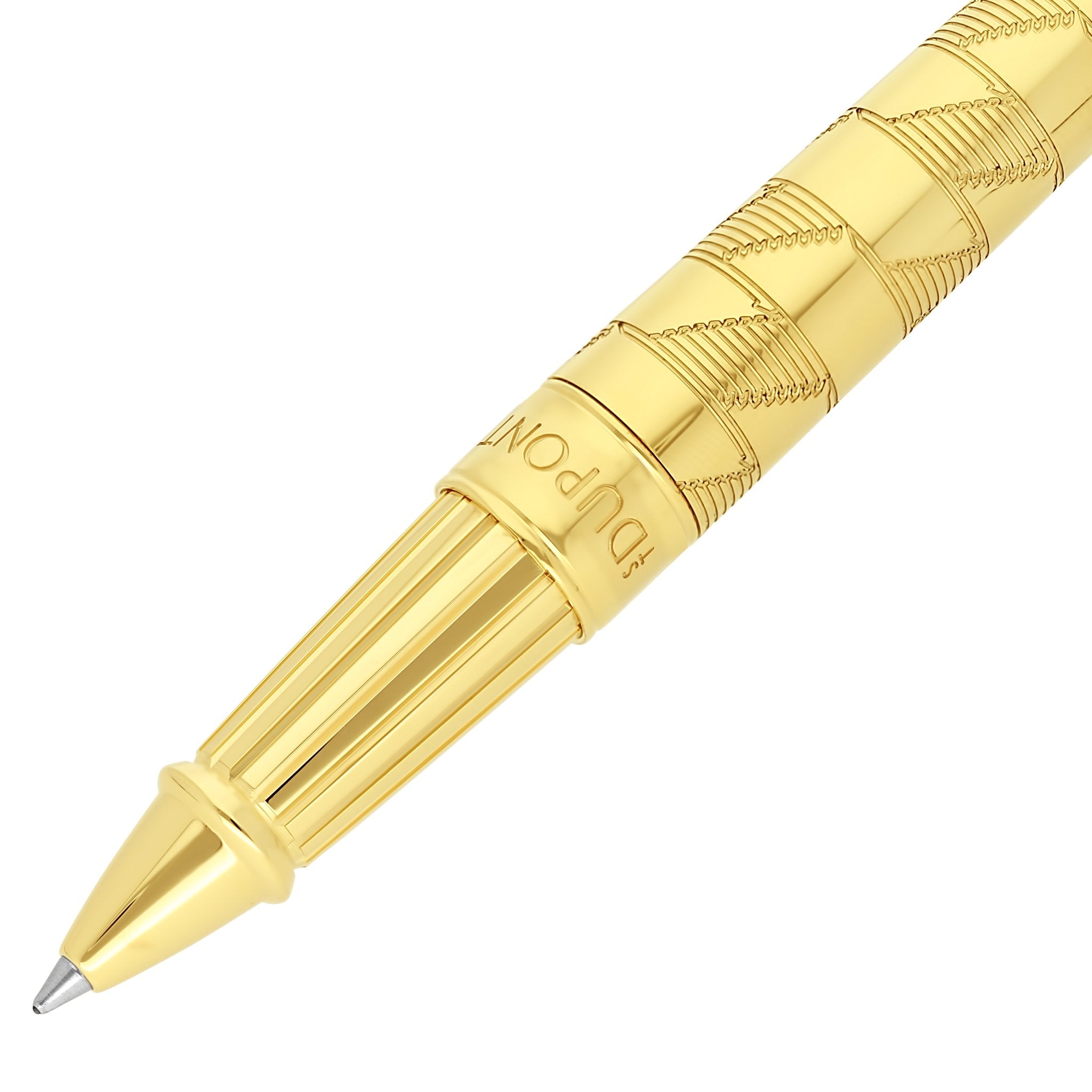 S.T. Dupont Line D Eternity Rollerball Pen Large Monogram 1872 Gold Ref# 422020L