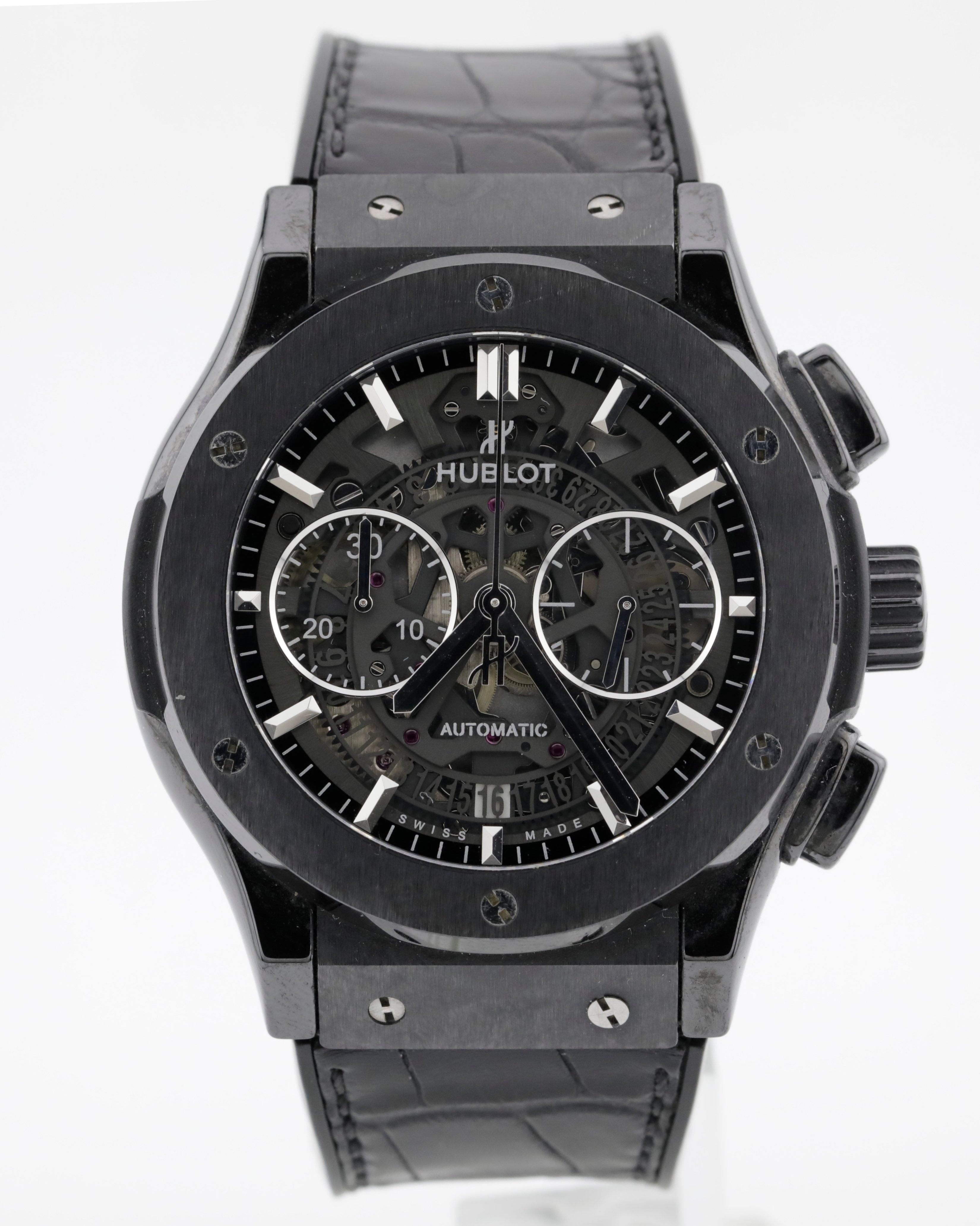 Pre Owned Hublot Classic Fushion Aerofusion Ref# 525.CM.0170.RX
