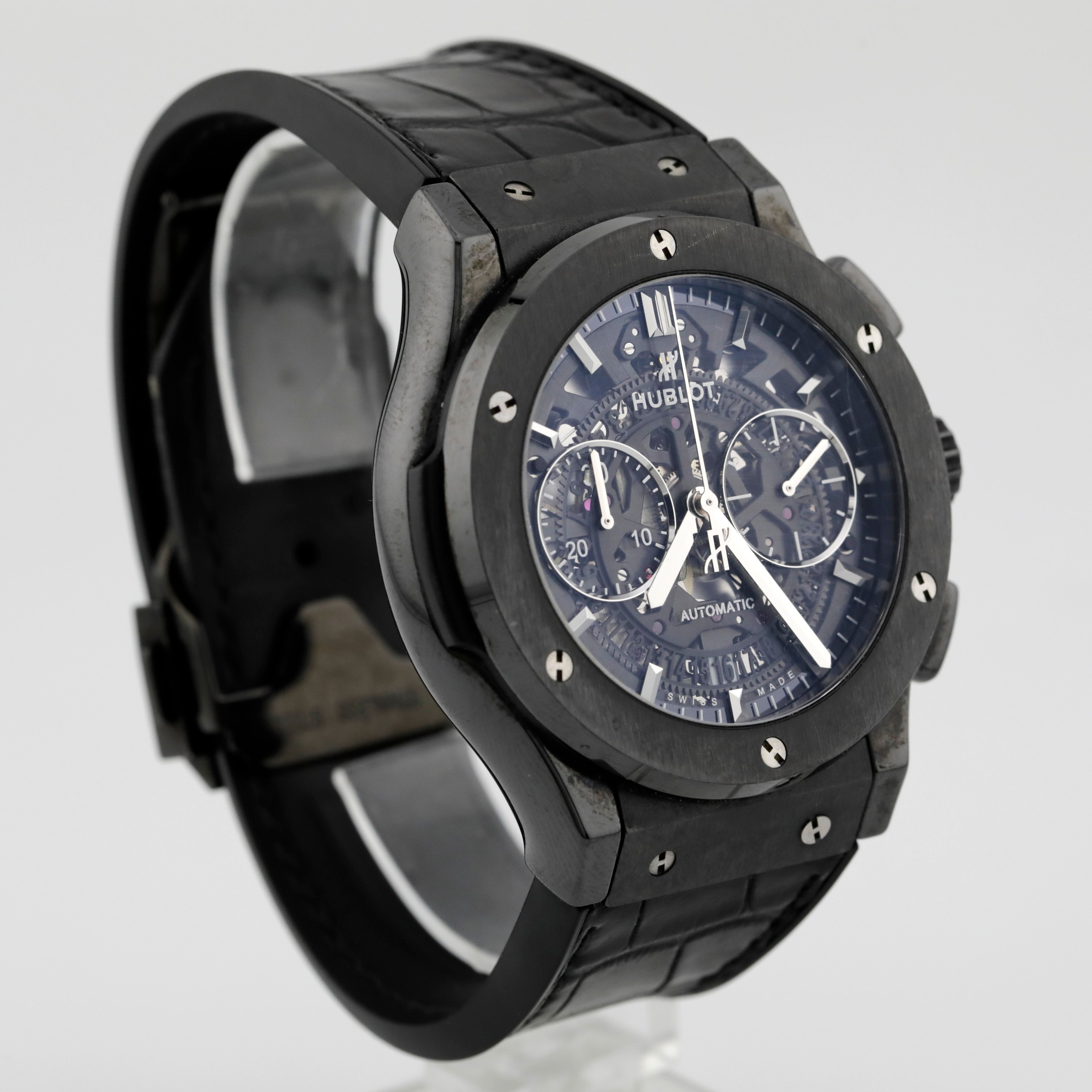 Pre Owned Hublot Classic Fushion Aerofusion Ref# 525.CM.0170.RX