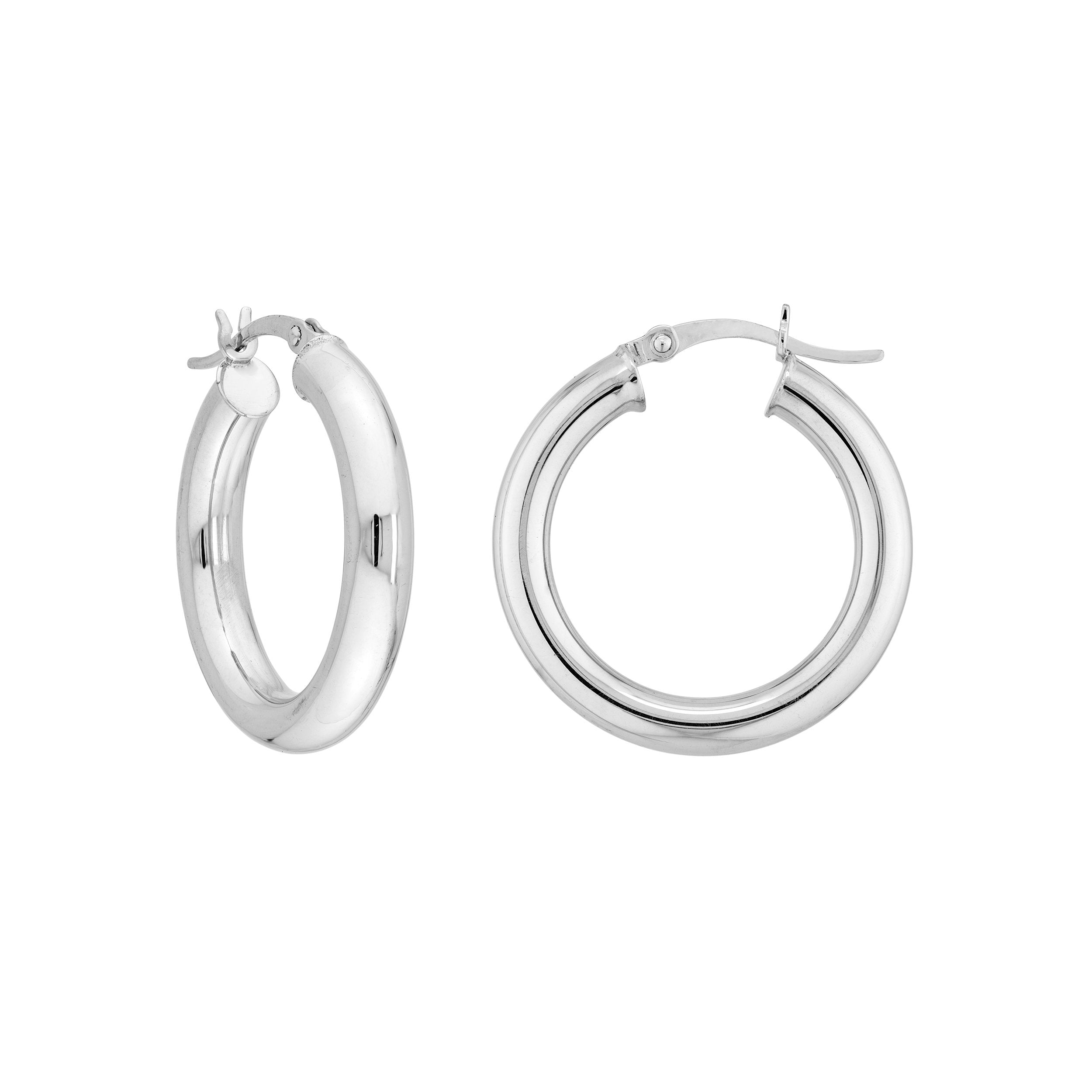Sterling Silver Hoop Earrings
