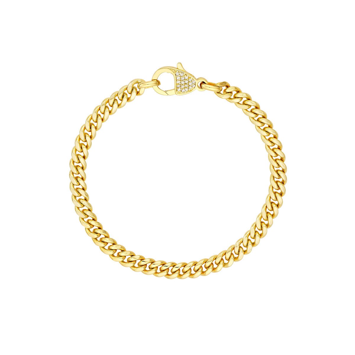 Gold and Diamond Bracelet