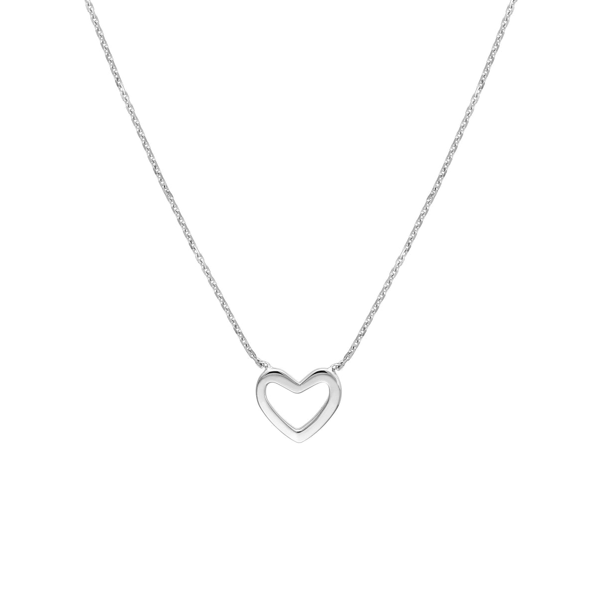 Open Heart Necklace