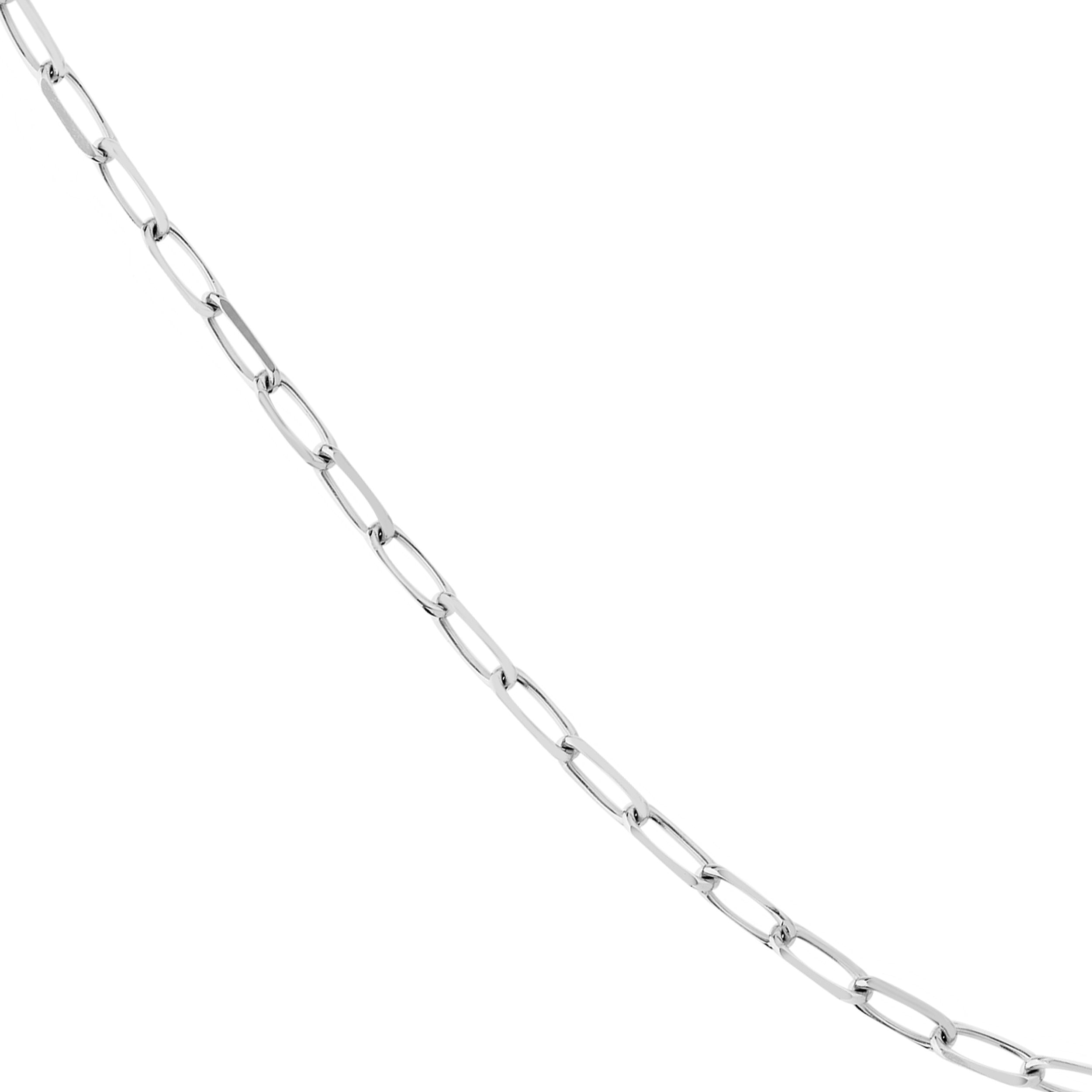 Sterling Silver Paperclip Chain