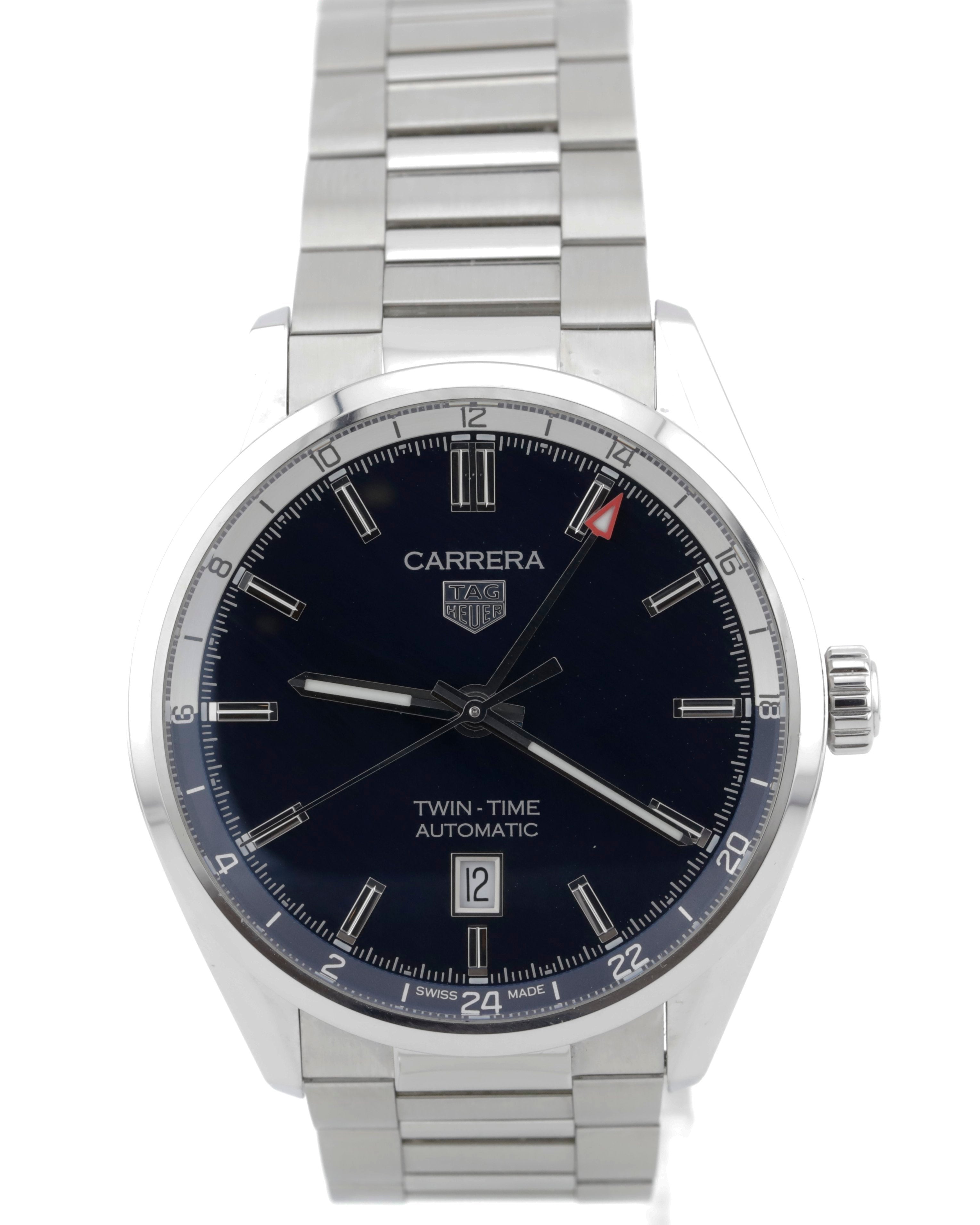 Pre Owned Tag Heuer Carrera 41 GMT Ref# WBN201A