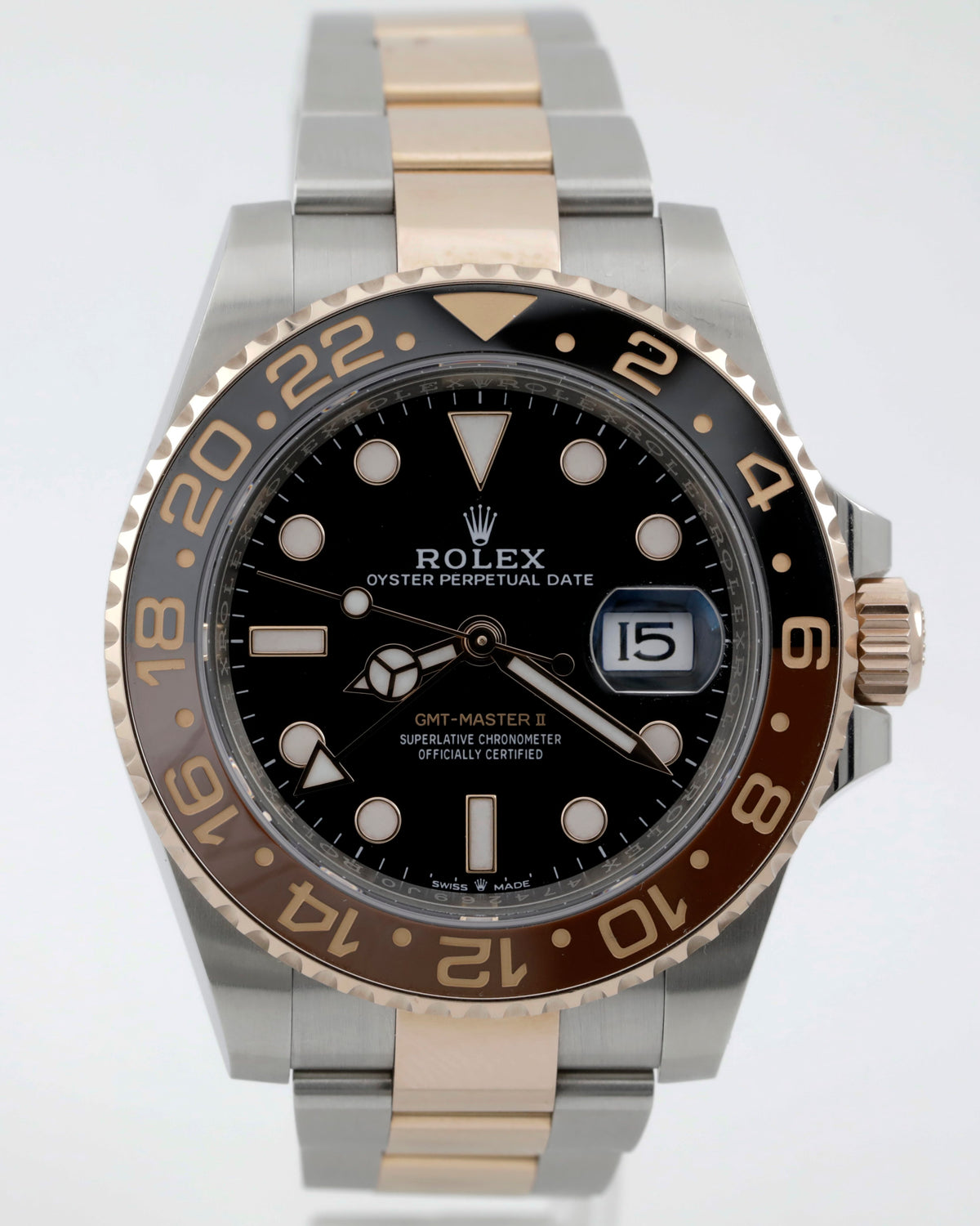 Pre Owned Rolex GMT Master II "Rootbeer"  ref. 126711CHNR