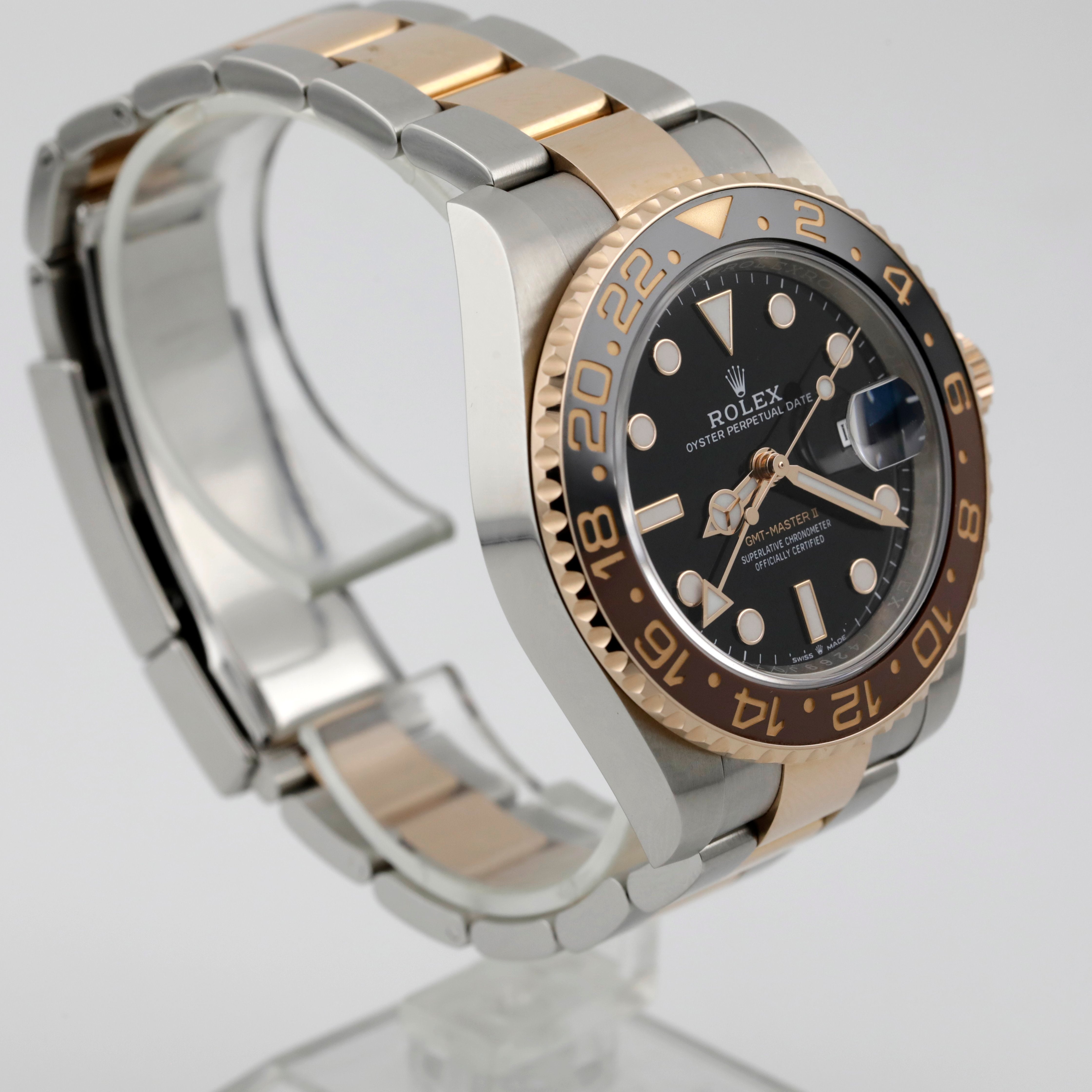 Pre Owned Rolex GMT Master II "Rootbeer"  ref. 126711CHNR