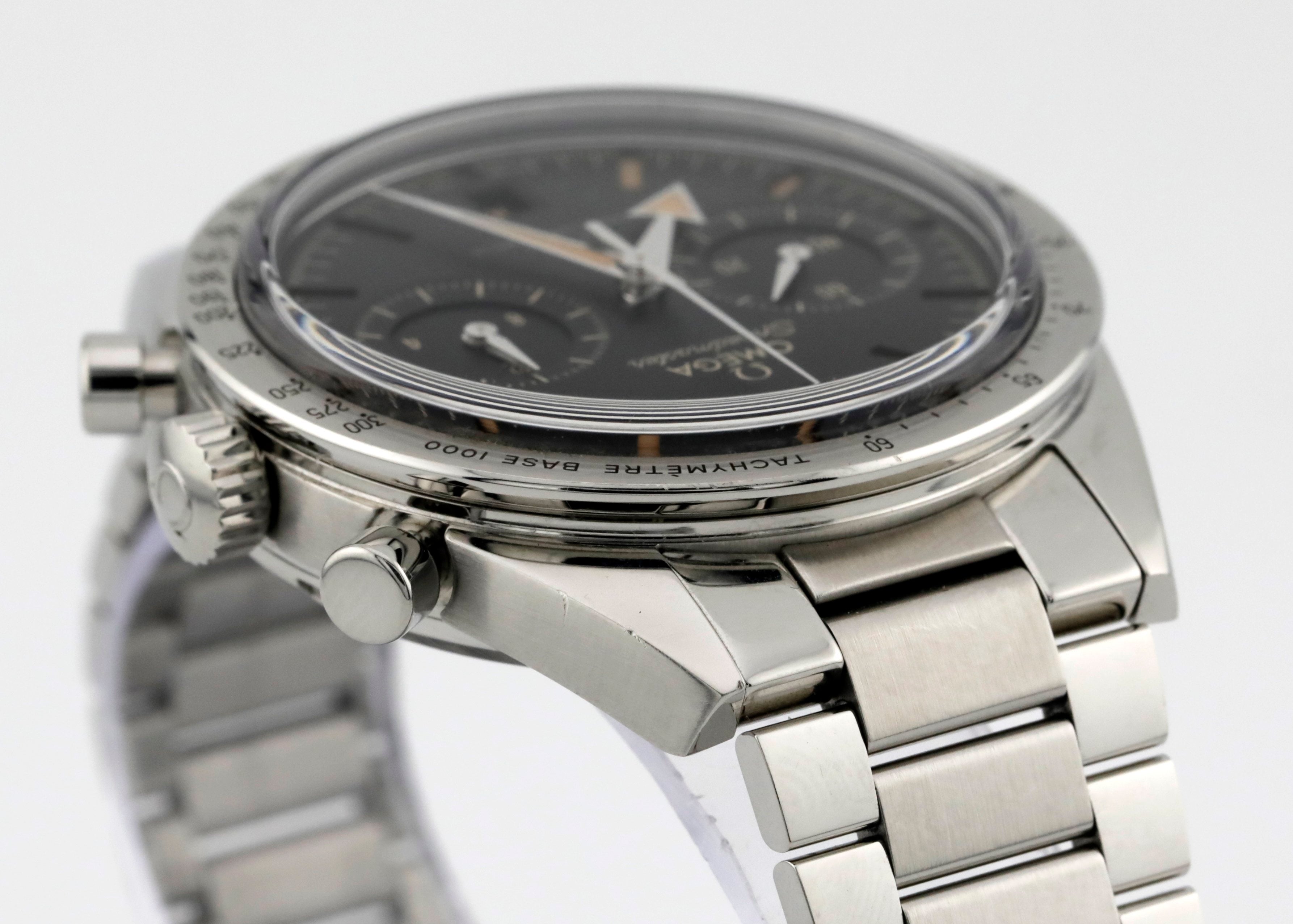 Pre Owned Omega Speedmaster '57 black dial ref# 33210415101001