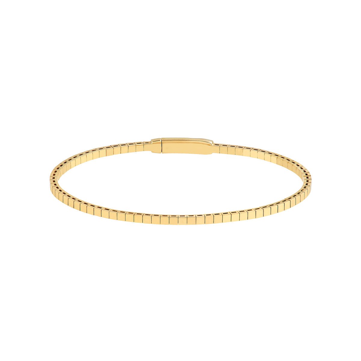 Gold Flexible Bangle